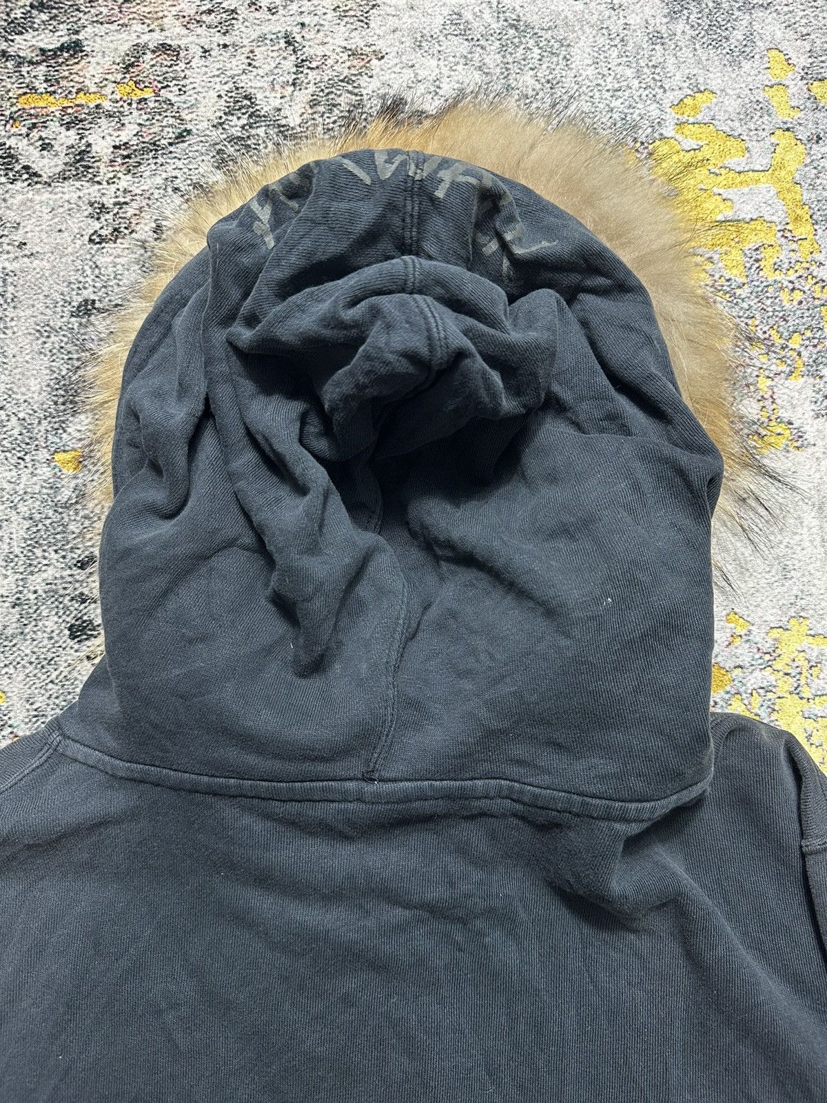 Beauty Beast CRAZY FADED FUR HOODIE AIRWALK POEM IFSIXWASNINE PUNK STYLE Size US L / EU 52-54 / 3 - 3 Thumbnail