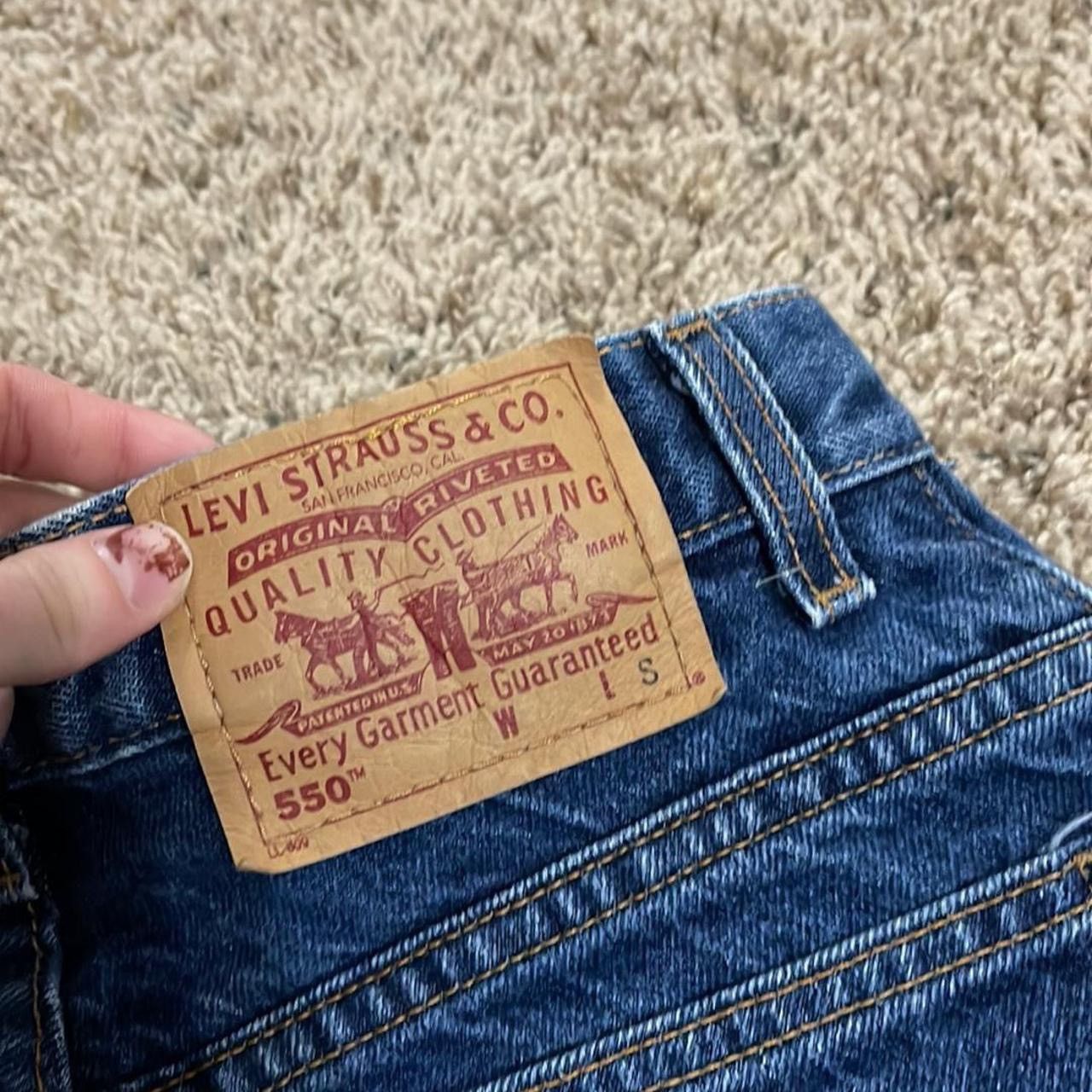 Levi's × Vintage Vintage Levi’s 550 Size 26" / US 2 / IT 38 - 4 Thumbnail