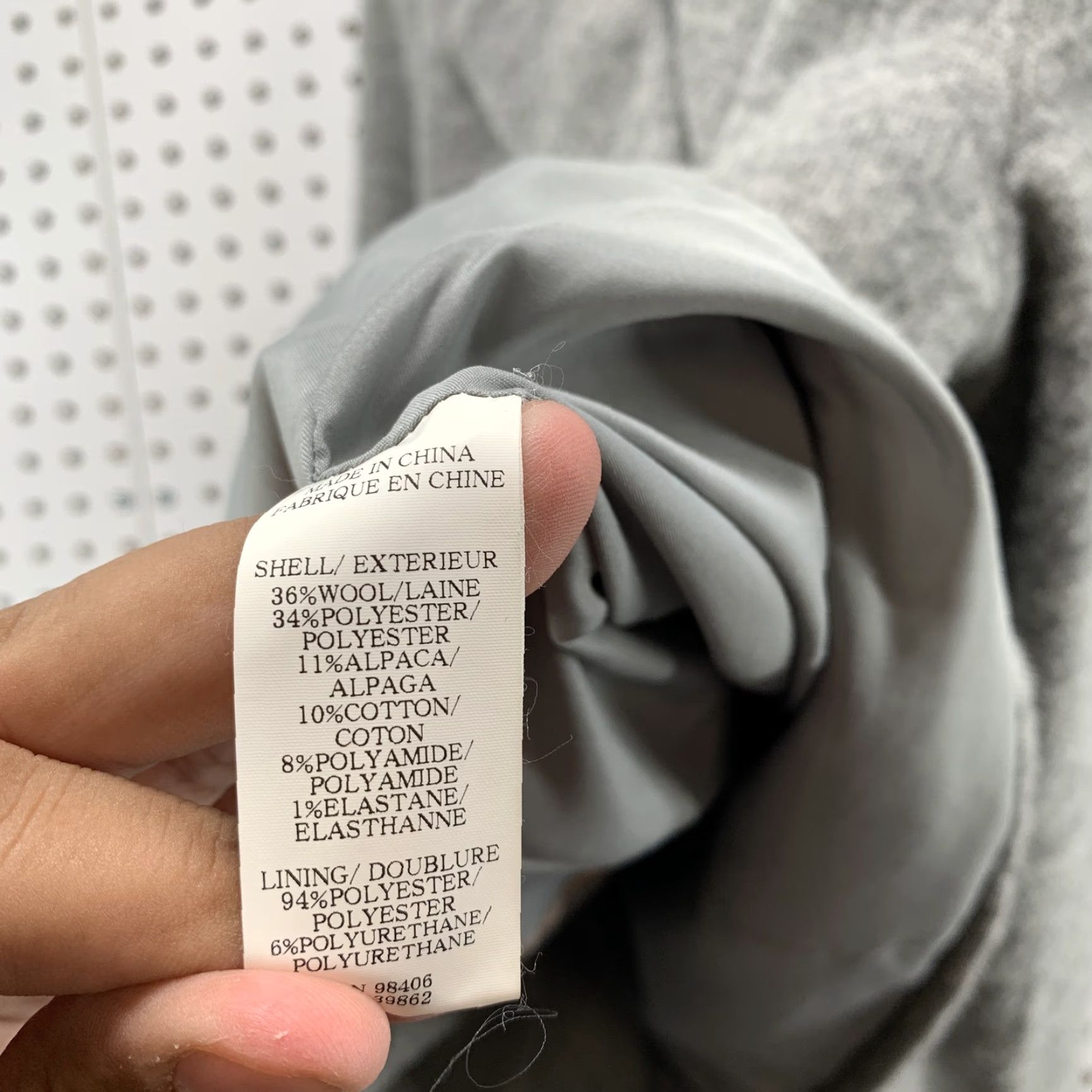 Theory VINTAGE Theory Blazer S Gray Alpaca Wool Casual Button Front Womens Size S / US 4 / IT 40 - 3 Thumbnail