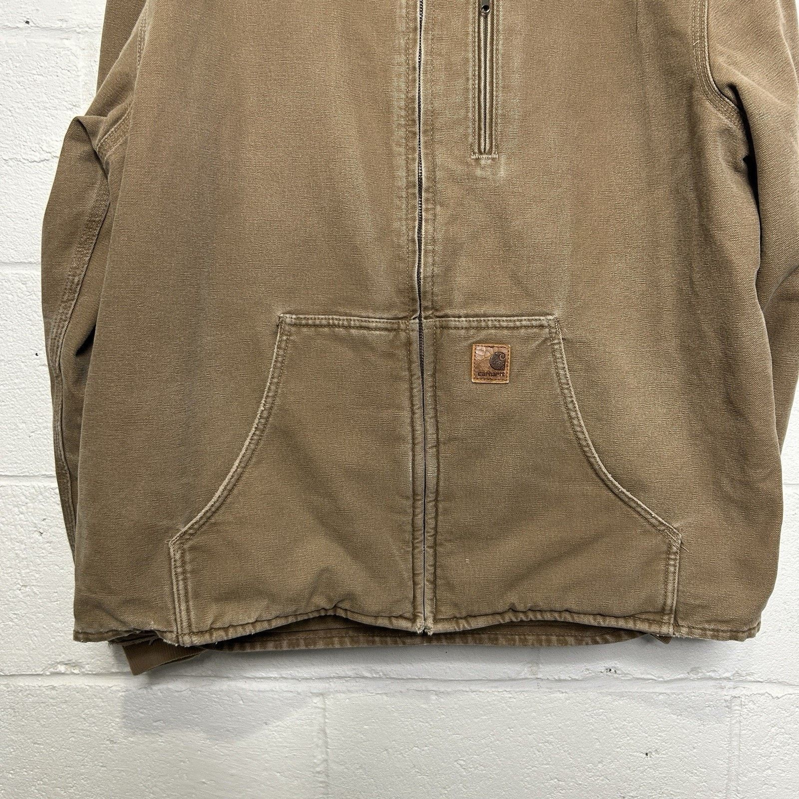 Carhartt Vintage Carhartt Sherpa-Lined Muskegon “Frontier Brown” Size US L / EU 52-54 / 3 - 4 Thumbnail