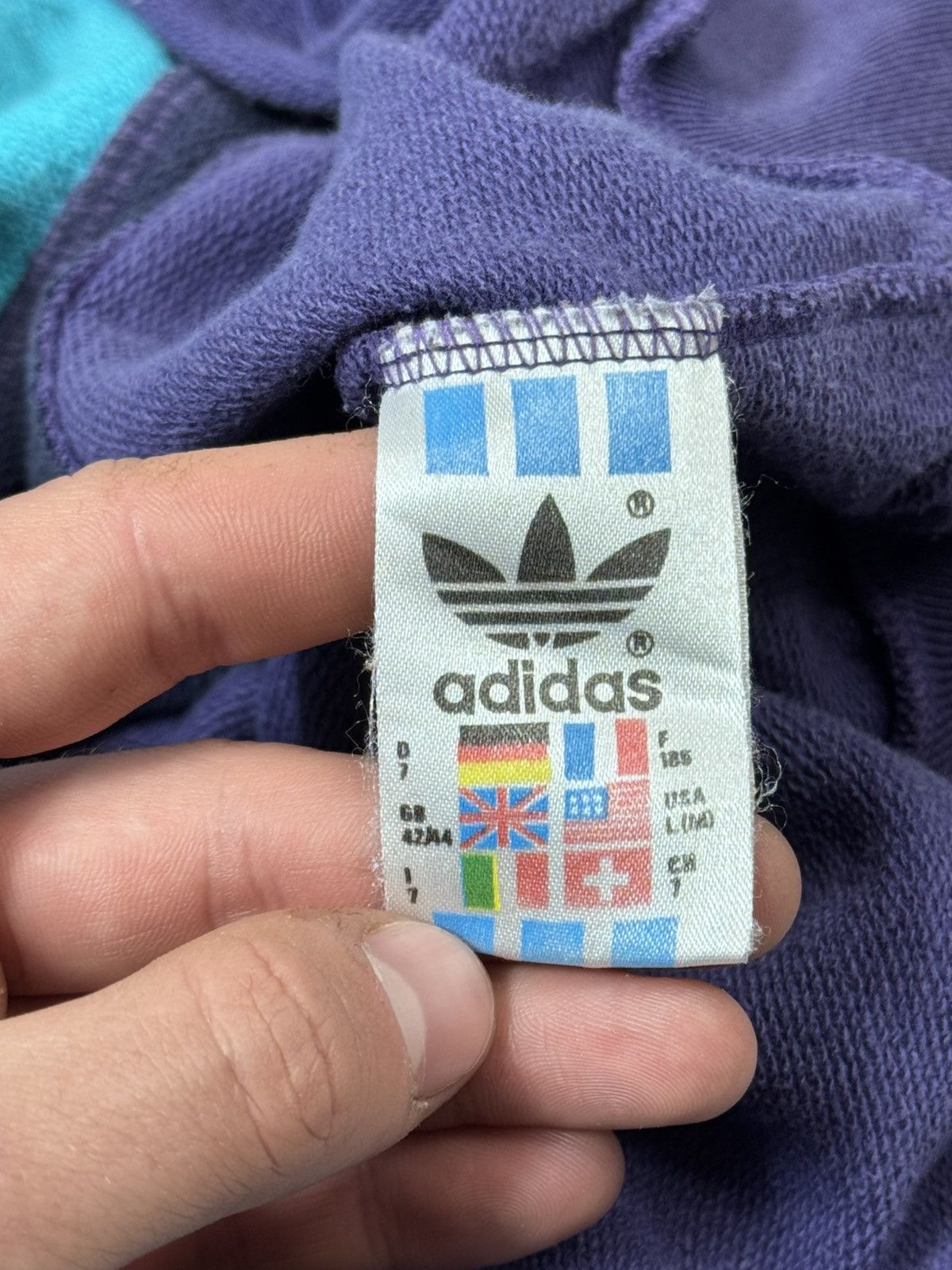 Adidas Vintage Adidas OverSize Sweatshirt Size US XL / EU 56 / 4 - 7 Thumbnail