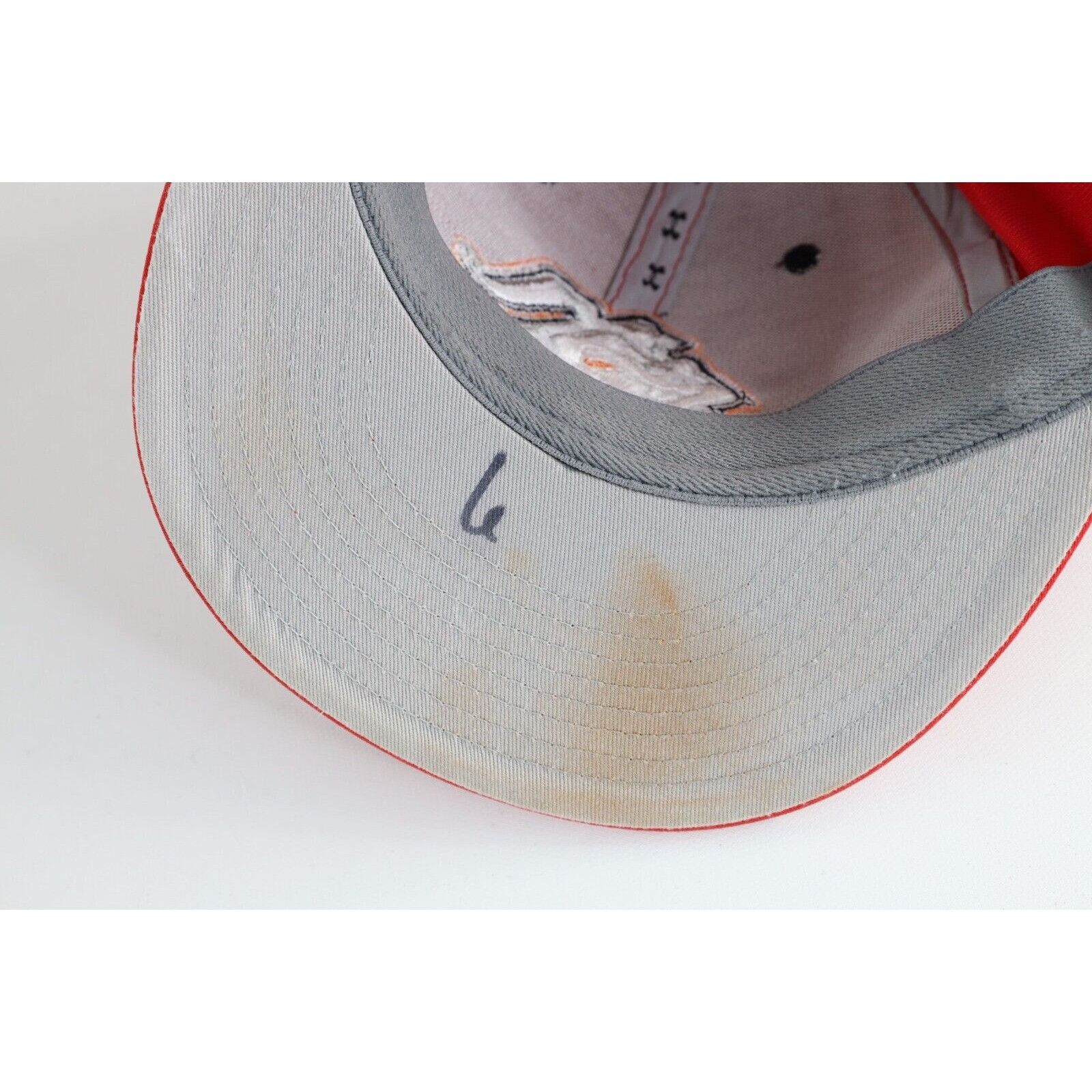 Under Armour Under Armour Distressed Rabbit On Field Fitted Baseball Hat Size ONE SIZE - 10 Thumbnail