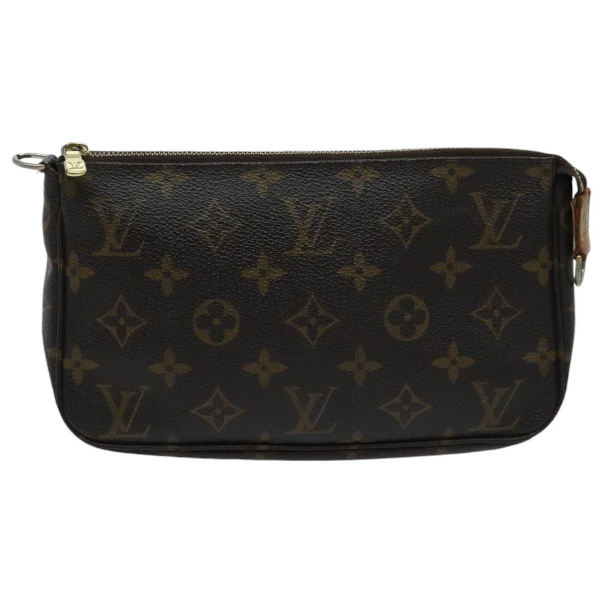 Louis Vuitton Pochette Accessoire Brown Canvas Clutch Bag (Pre-Owned) Size ONE SIZE - 1 Thumbnail