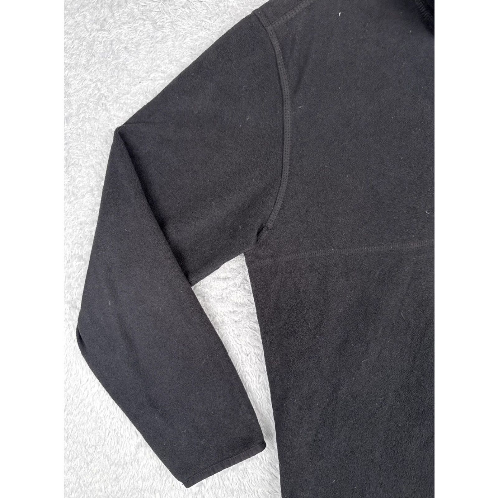 Timberland Timberland Pullover Sweatshirt Mens Large Black Fleece Quarter Zip Outdoor Size US L / EU 52-54 / 3 - 3 Thumbnail