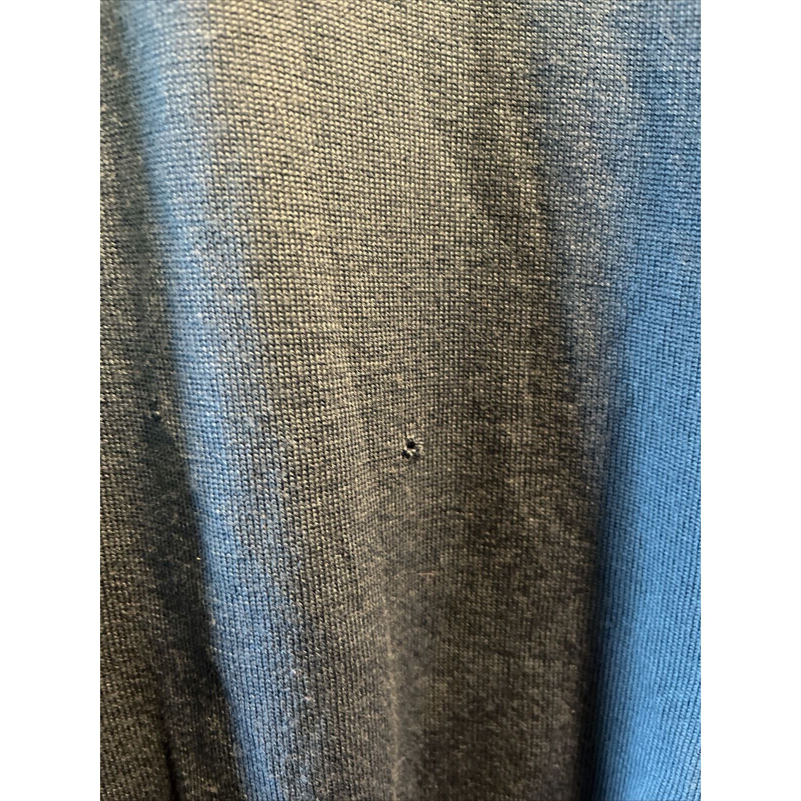 J.Lindeberg J. Lindberg Mens XL Blue Merino Wool V-neck Pullover Sweater Size US XL / EU 56 / 4 - 9 Thumbnail