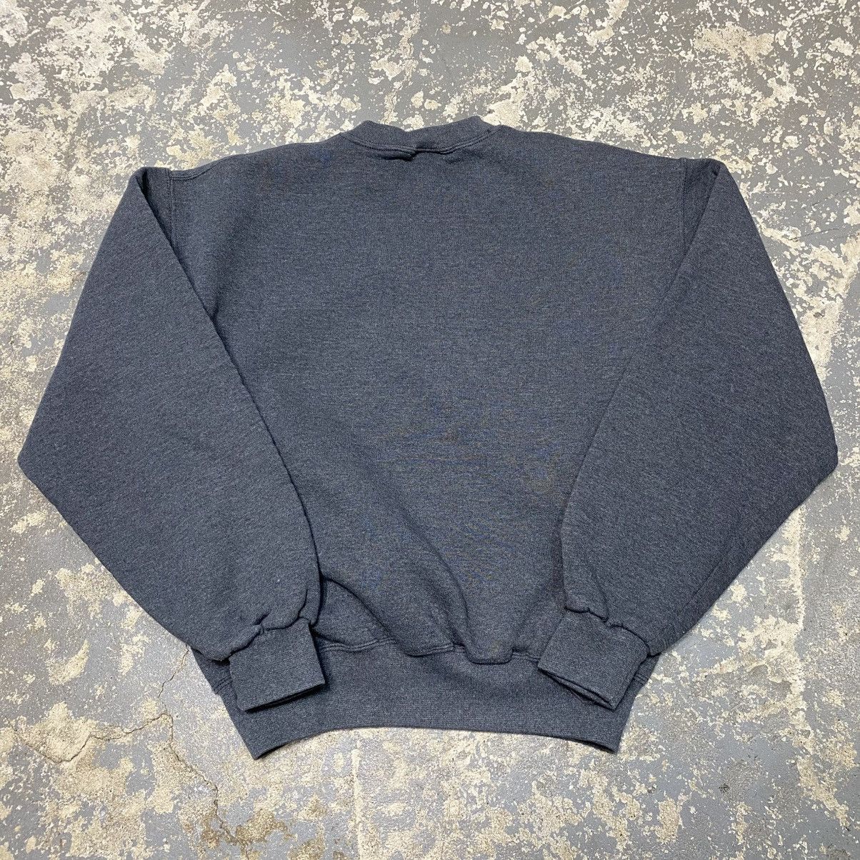 Russell Athletic × Vintage Vintage Russell Athletic Grey Blank Boxy Crewneck Hoodie Size US M / EU 48-50 / 2 - 5 Thumbnail