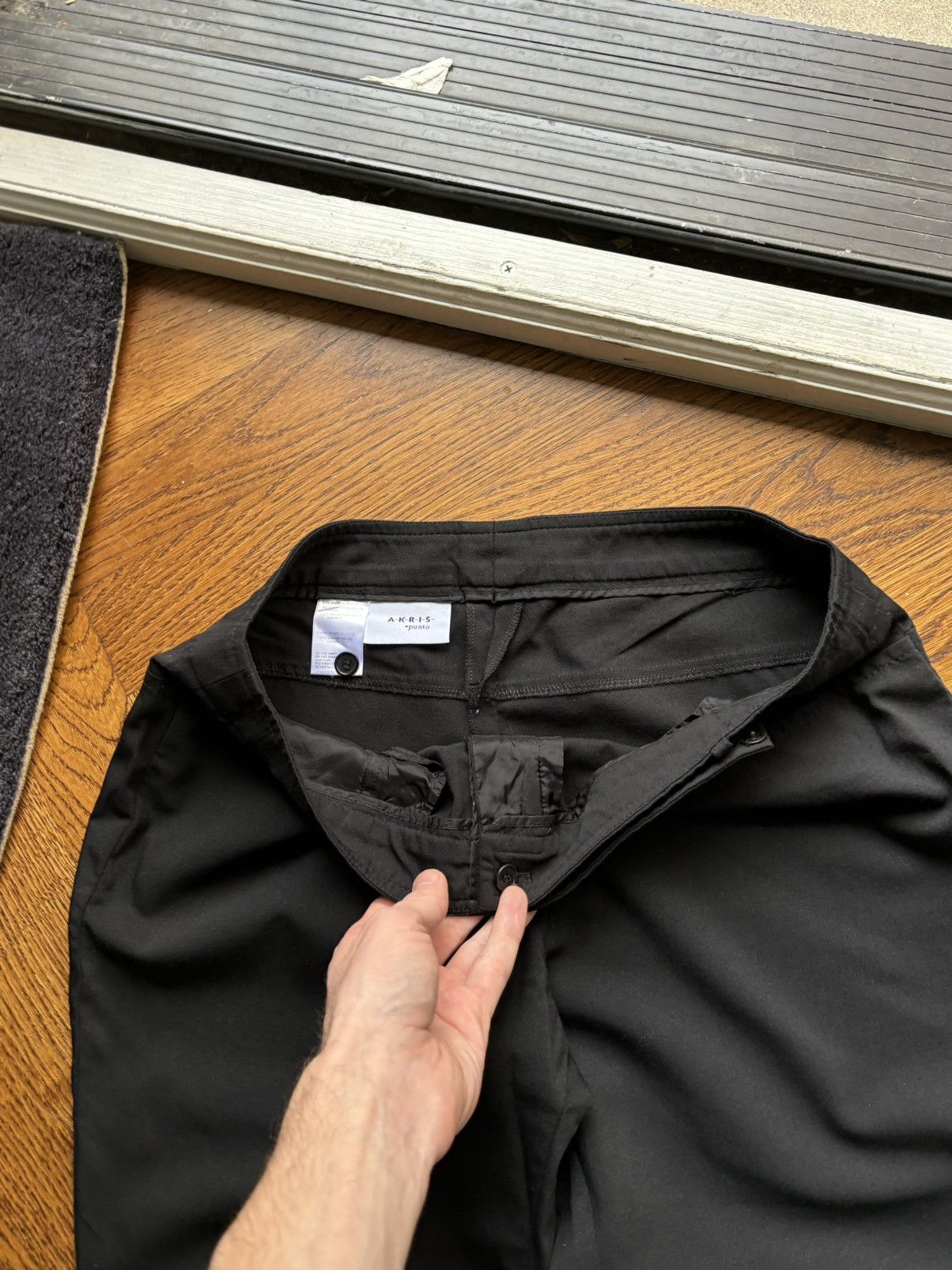 Akris × Designer Akris Punto Wool Pants Made in Switzerland Womens Designer Size 32" / US 10 / IT 46 - 3 Thumbnail