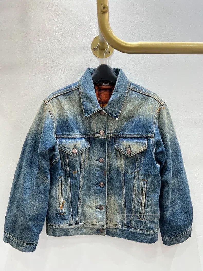 Gucci Gucci Denim jacket Size S / US 4 / IT 40 - 1 Thumbnail