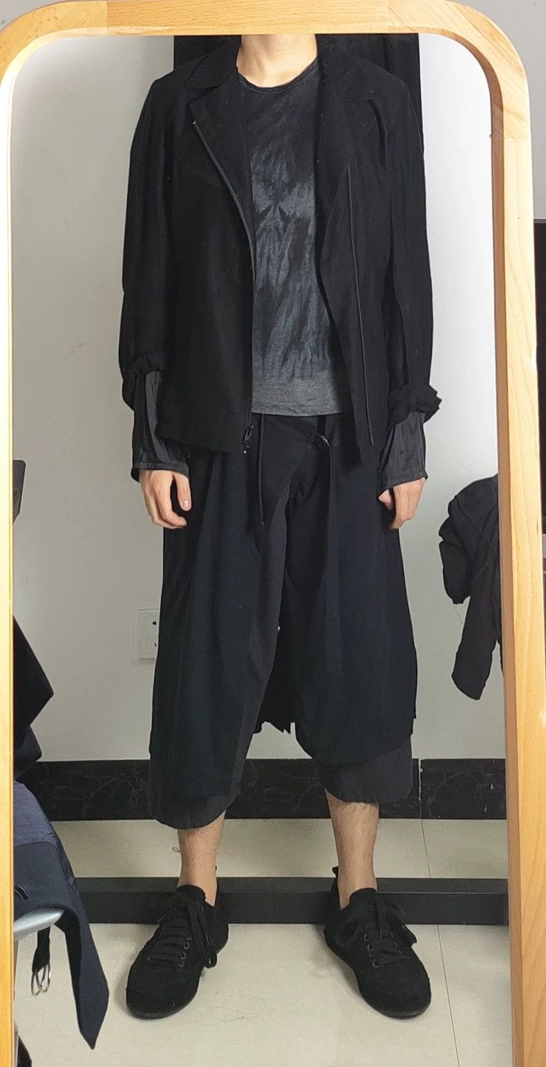 Yohji Yamamoto Yohji Yamamoto 14ss double biker jacket 2505-Nextarrow Size US XL / EU 56 / 4 - 2 Thumbnail