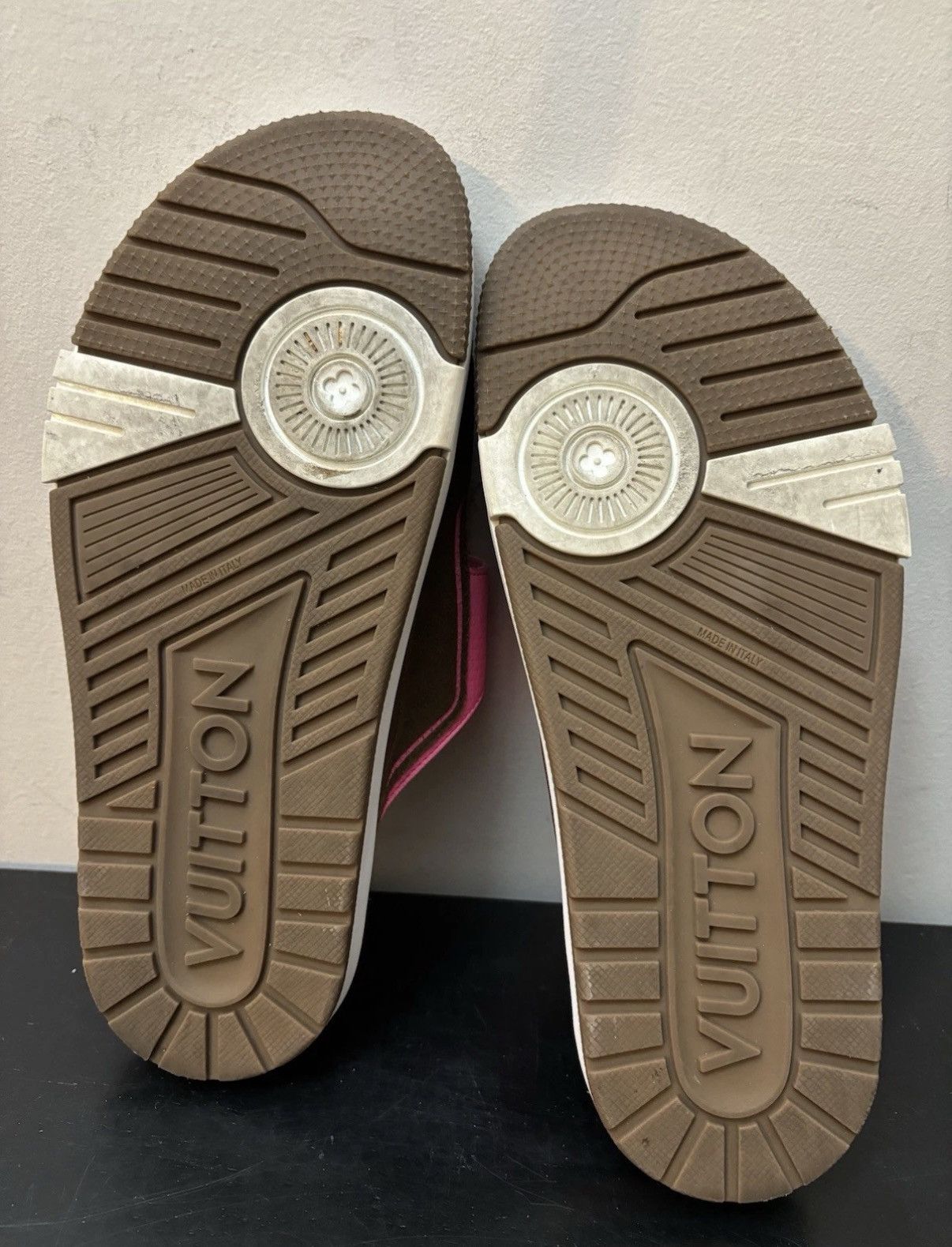 Louis Vuitton Louis Vuitton LV Trainer Mule Sandals Brown Pink Size US 6 / EU 39 - 6 Thumbnail