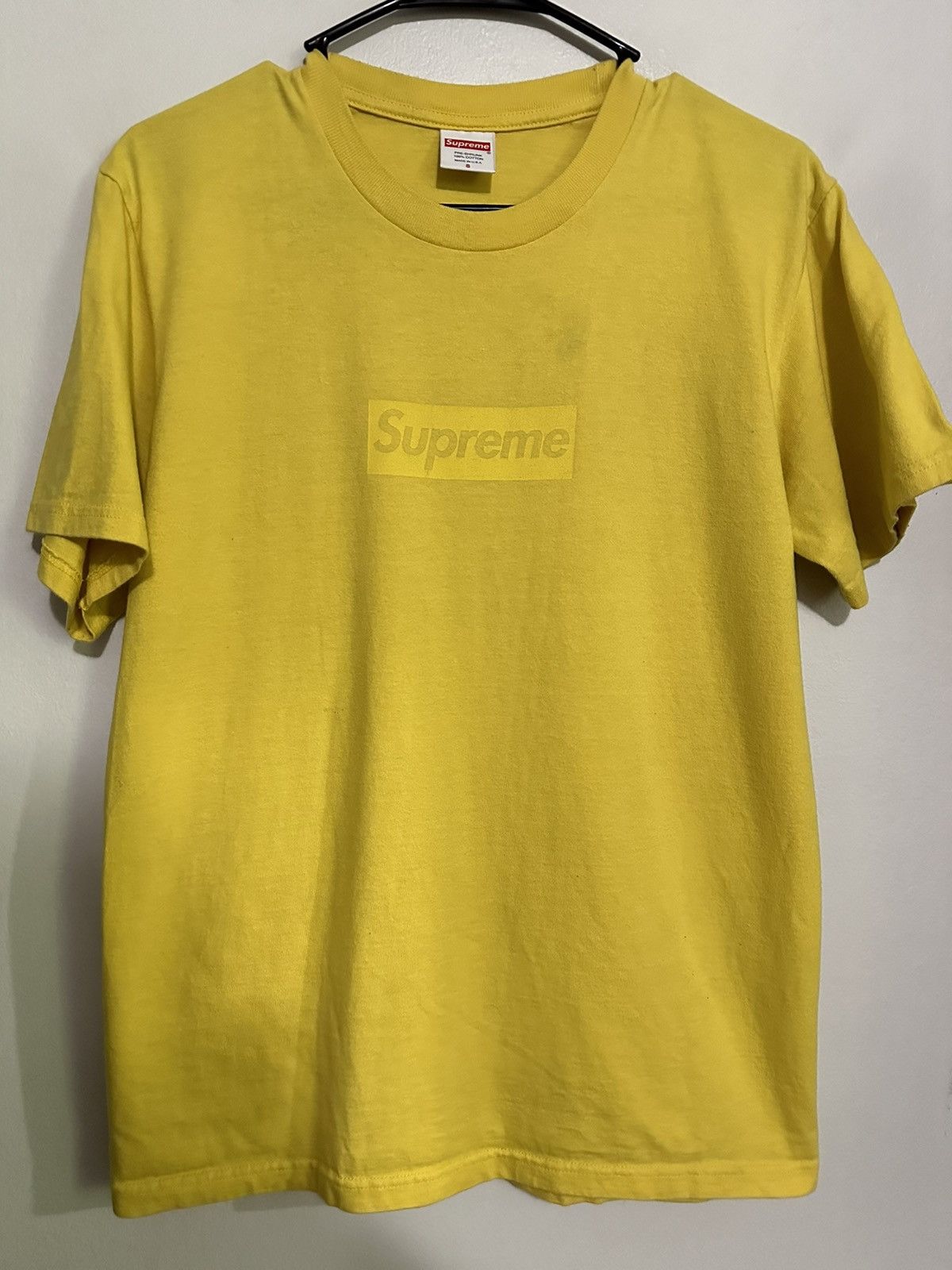 Supreme Supreme Tonal Box Logo Tee Size US S / EU 44-46 / 1 - 1 Thumbnail