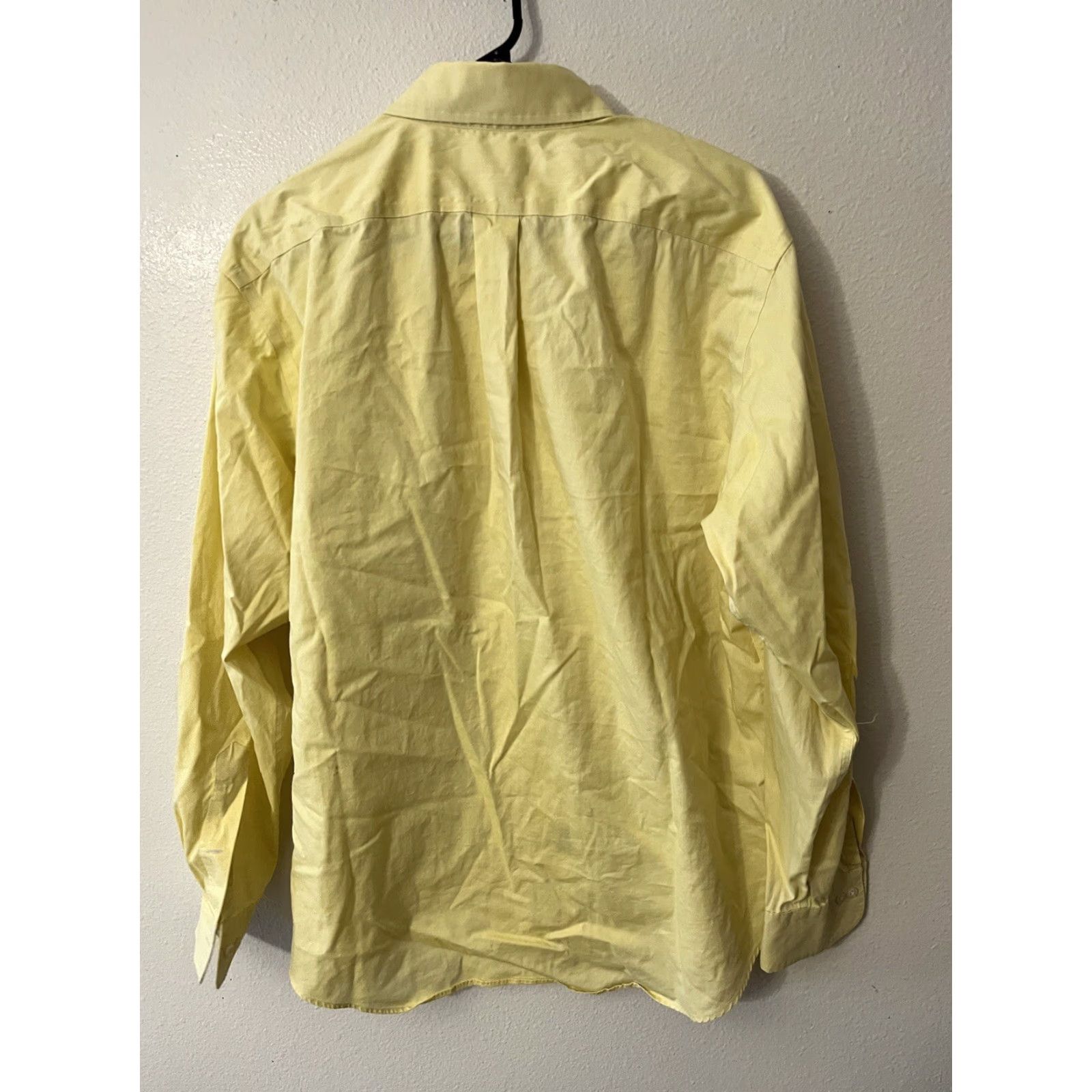 Ralph Lauren LAUREN RALPH LAUREN Non-Iron Button-Up Shirt Men Classic Fit Long Sleeve Yellow Size 16.5-34/35 Casual Size US L / EU 52-54 / 3 - 2 Thumbnail