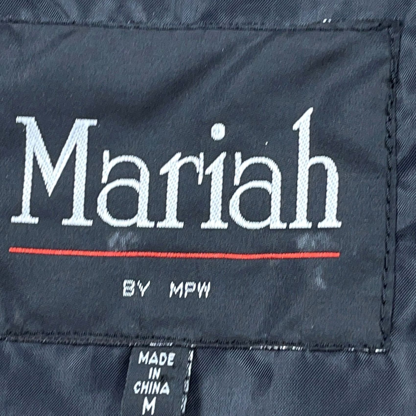 Vintage Mariah Vest Women Medium Black Suede Leather Biker Western Fringe Tassel VintageCowgirl Retro 80s 90s Jam Size M / US 6-8 / IT 42-44 - 4 Thumbnail