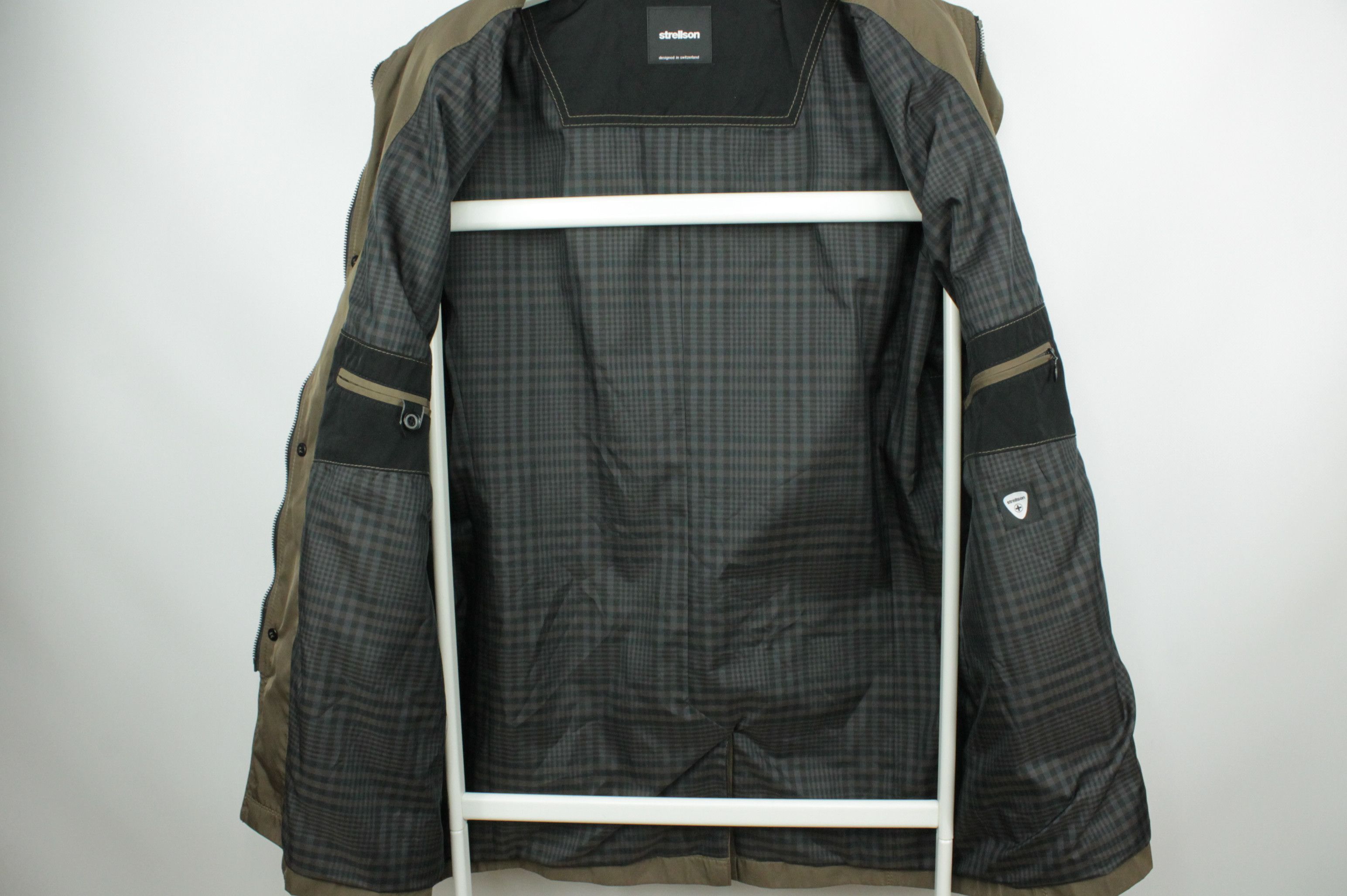 Strellson Strellson Overo Khaki Technical Trench Coat Jacket Men's Size US M / EU 48-50 / 2 - 9 Thumbnail