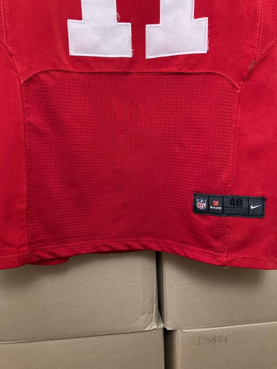 Nike VINTAGE NIKE NFL ALEX SMITH #11 SAN FRANCISCO 49ERS JERSEY Size US XXL / EU 58 / 5 - 9 Thumbnail