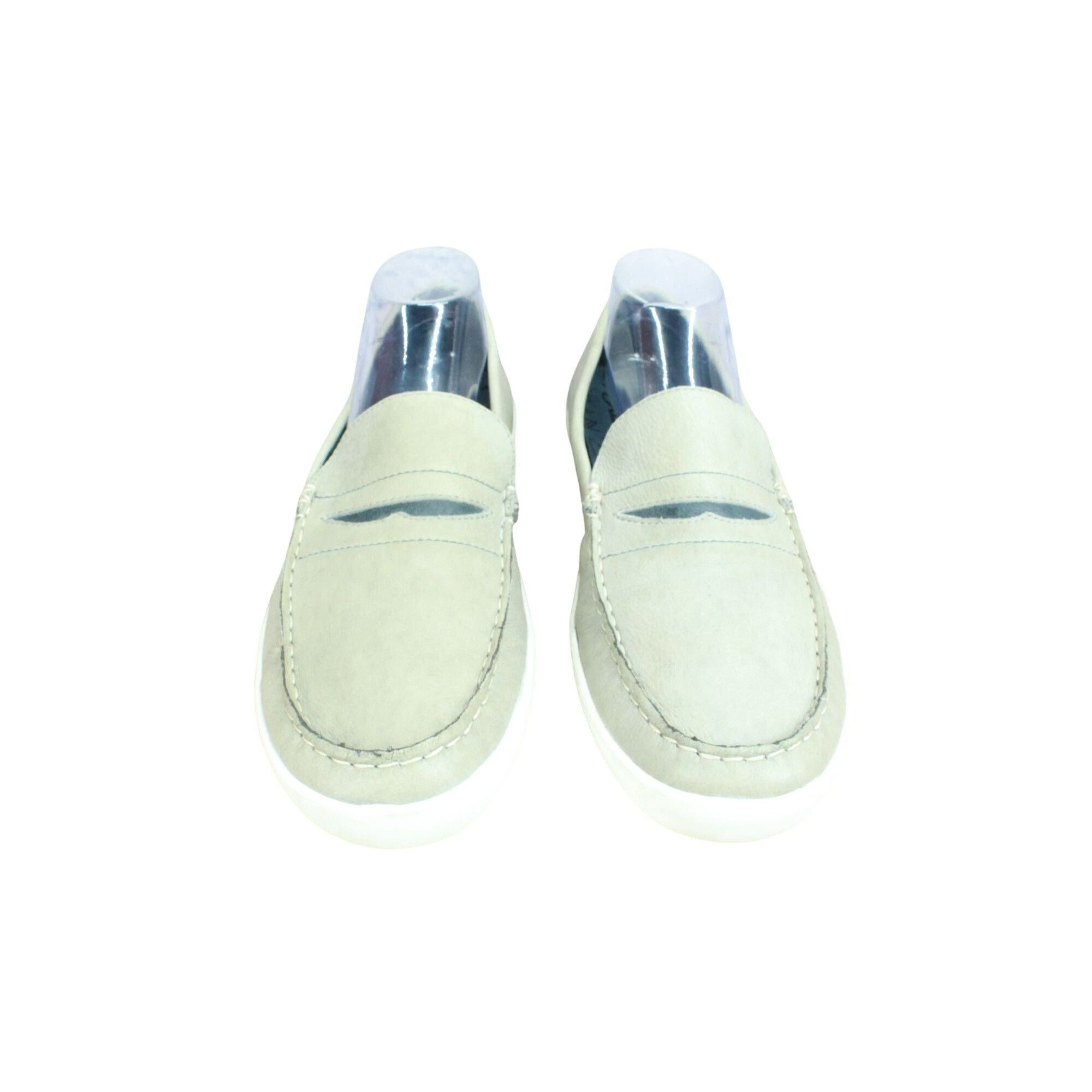 L.L. Bean LL Bean Mountainville Gray Leather Penny Loafers 10 Size US 10 / EU 43 - 5 Thumbnail