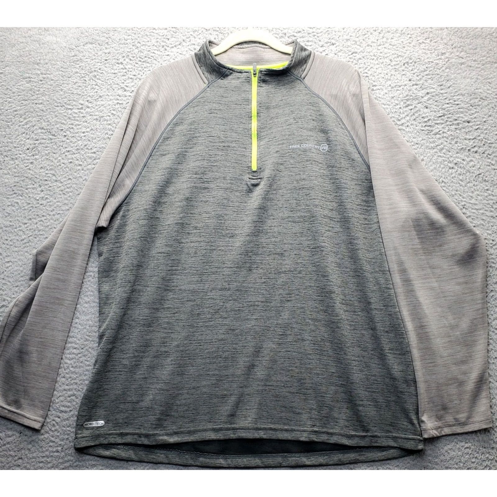 Free Country Free Country Activewear Shirt Mens XXL Multicolor Ultimate Comfort 1/4 Zip EUC Size US XXL / EU 58 / 5 - 2 Thumbnail