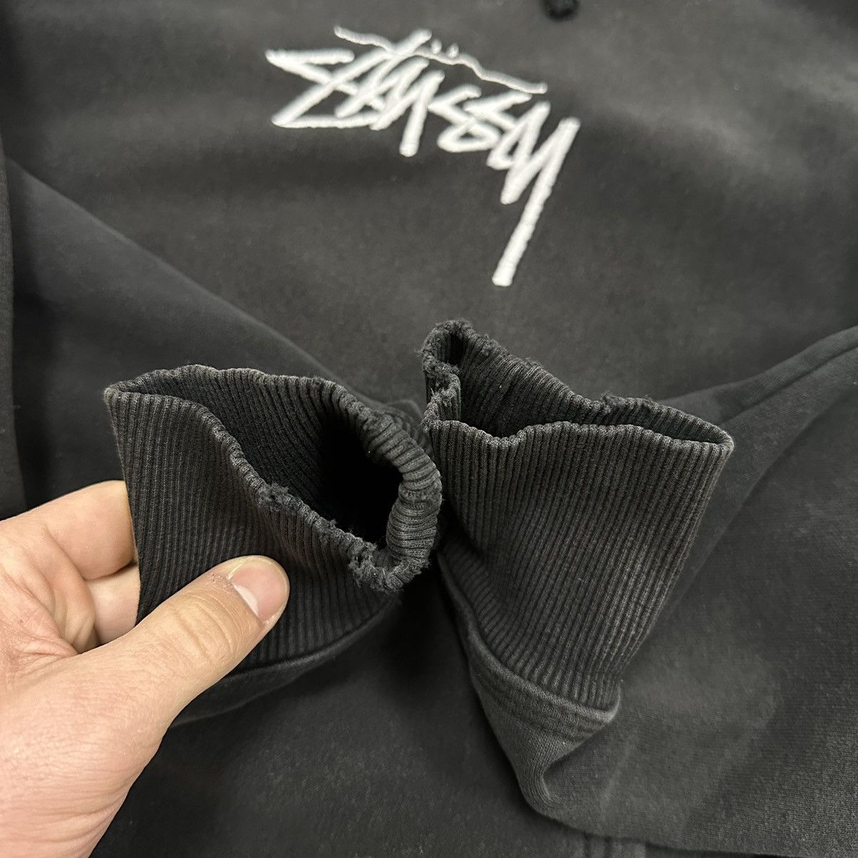 Stussy × Vintage Vintage Stussy Big Logo Boxy Fit Hoodie Size US S / EU 44-46 / 1 - 7 Thumbnail