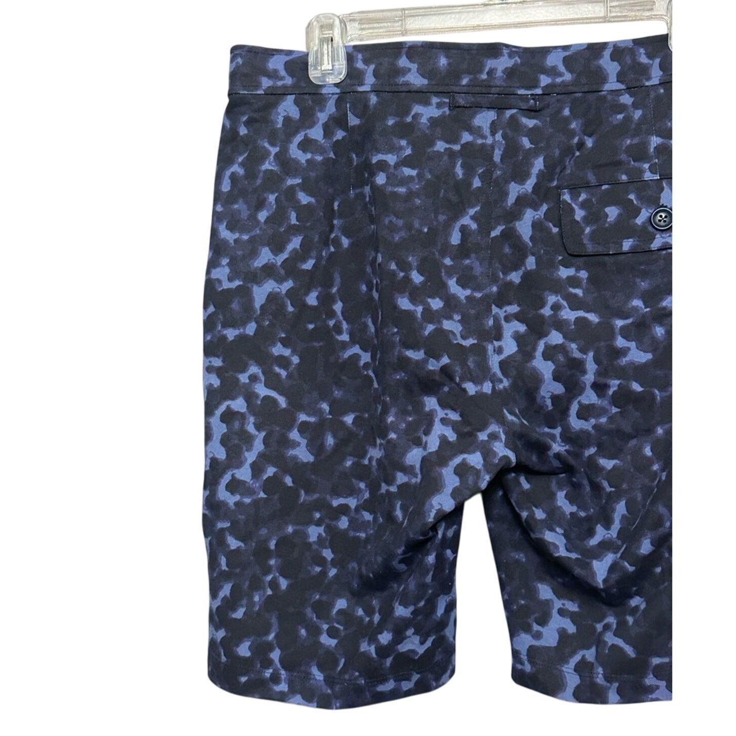 Other Good Man Brand Chino Shorts Jersey Flat Front Blue M NWOT Size US 32 / EU 48 - 6 Thumbnail