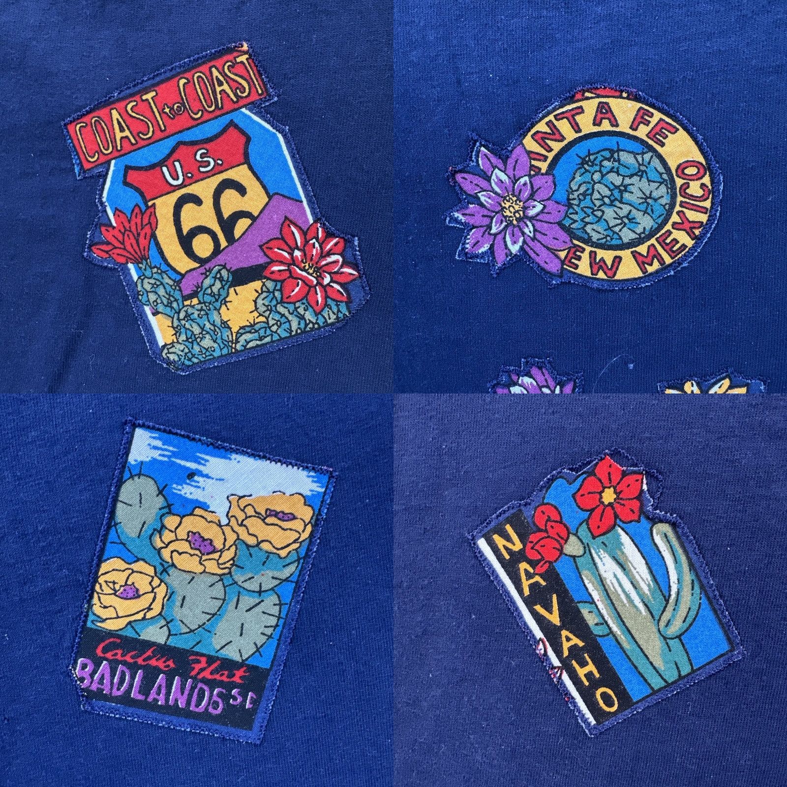 Vintage VINTAGE Key Elements Mens Large Blue T Shirt Embroidered USA 90s Size US L / EU 52-54 / 3 - 8 Thumbnail