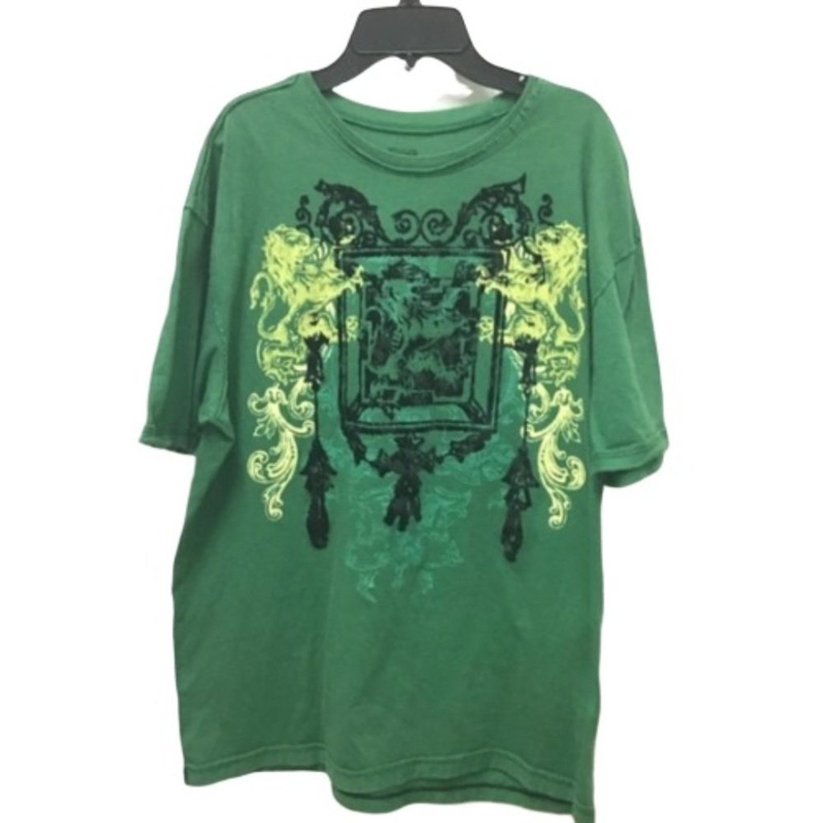 Daniel Cremieux Daniel Cremieux Green Lion Cotton Classic T-Shirt, L Size US L / EU 52-54 / 3 - 1 Thumbnail
