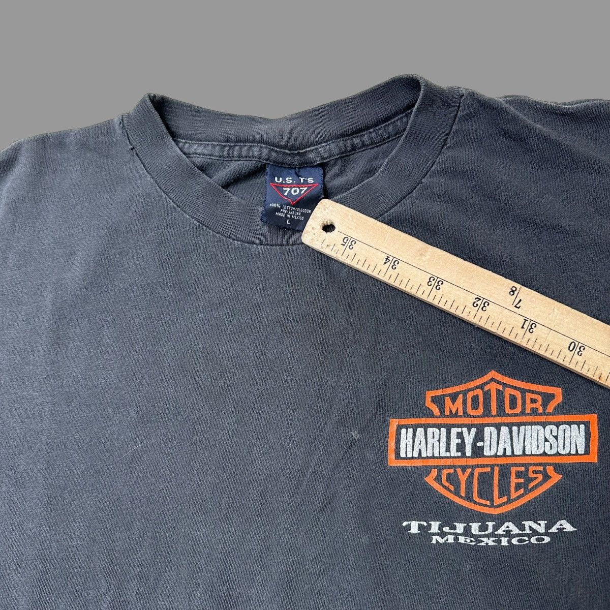 Harley Davidson × Vintage Vinrage 1990s Harley Davidson Mexico T-shirt Size US L / EU 52-54 / 3 - 4 Thumbnail