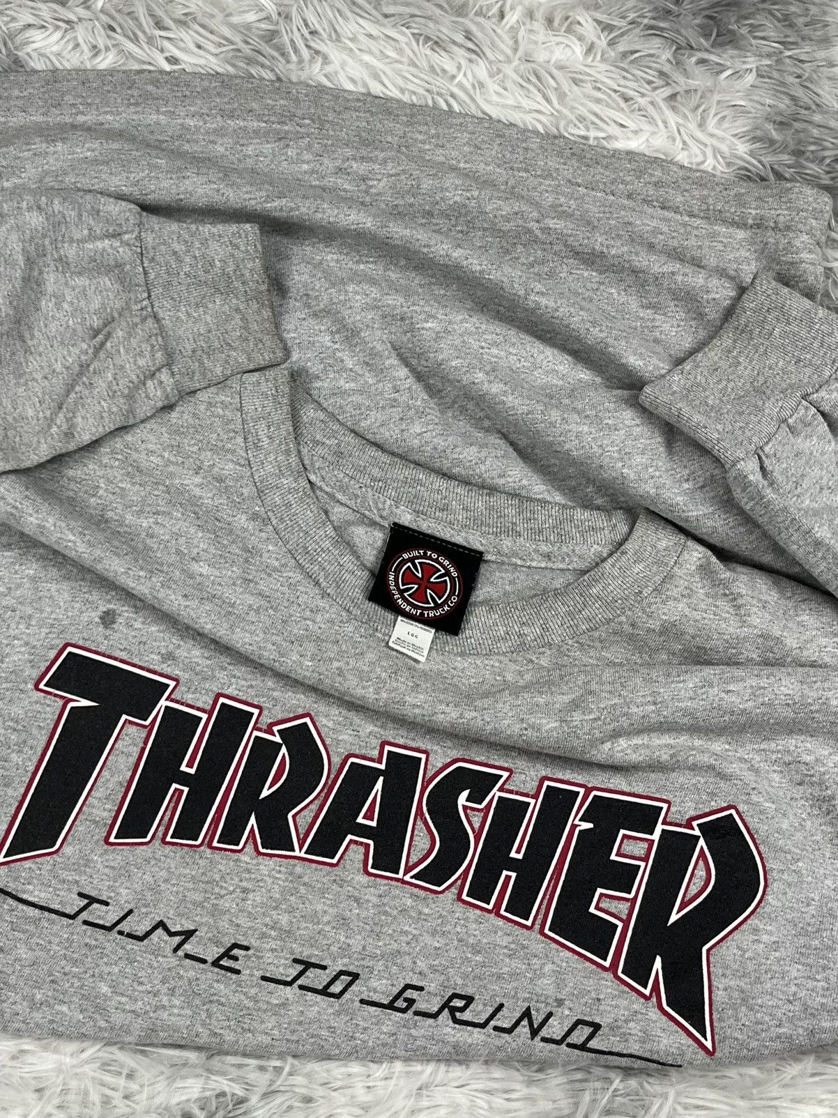 Independent Truck Co. Vintage Independent Trucks x Thrasher T-Shirt Size US L / EU 52-54 / 3 - 6 Thumbnail