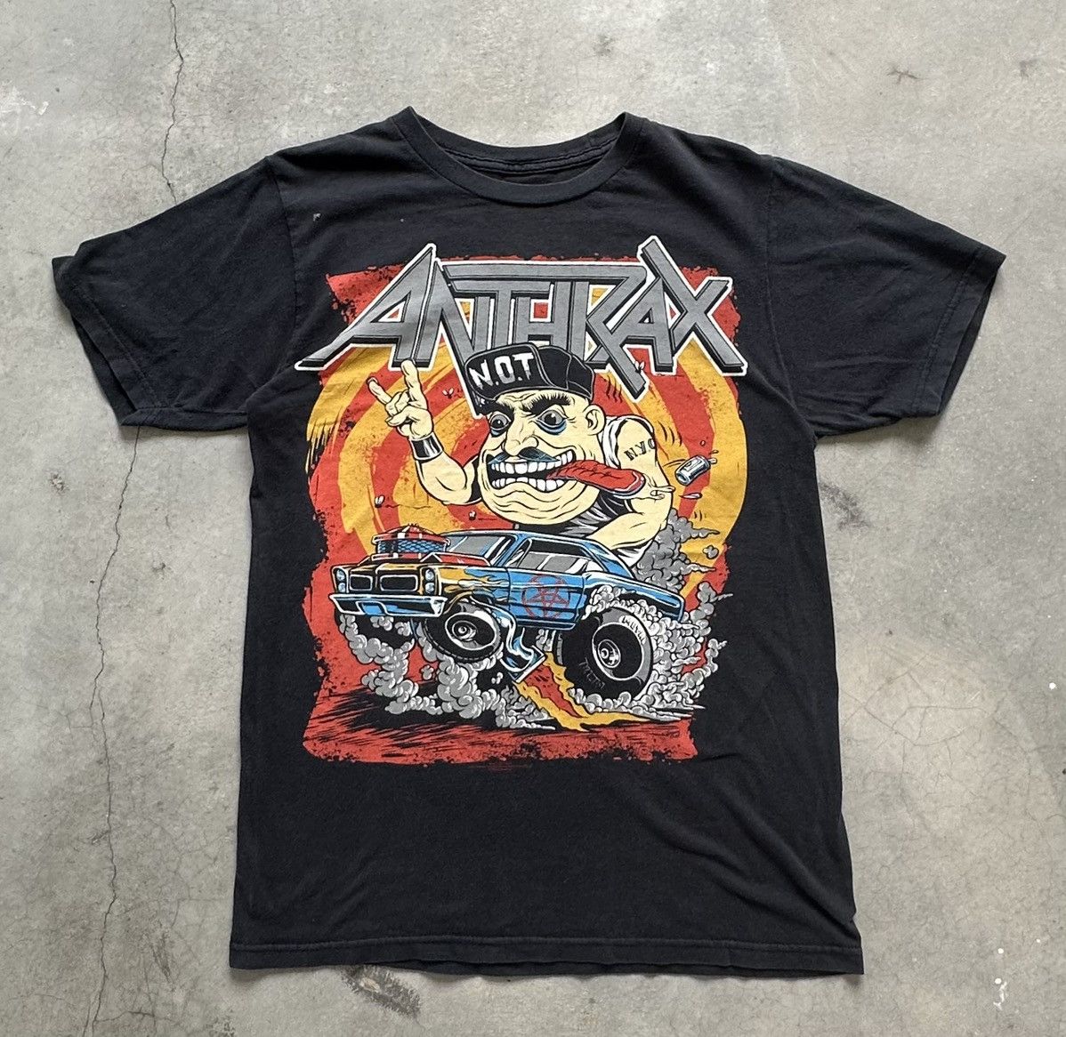 Band Tees × Vintage VINTAGD ANTHRAX BAND TEE Size US M / EU 48-50 / 2 - 1 Thumbnail