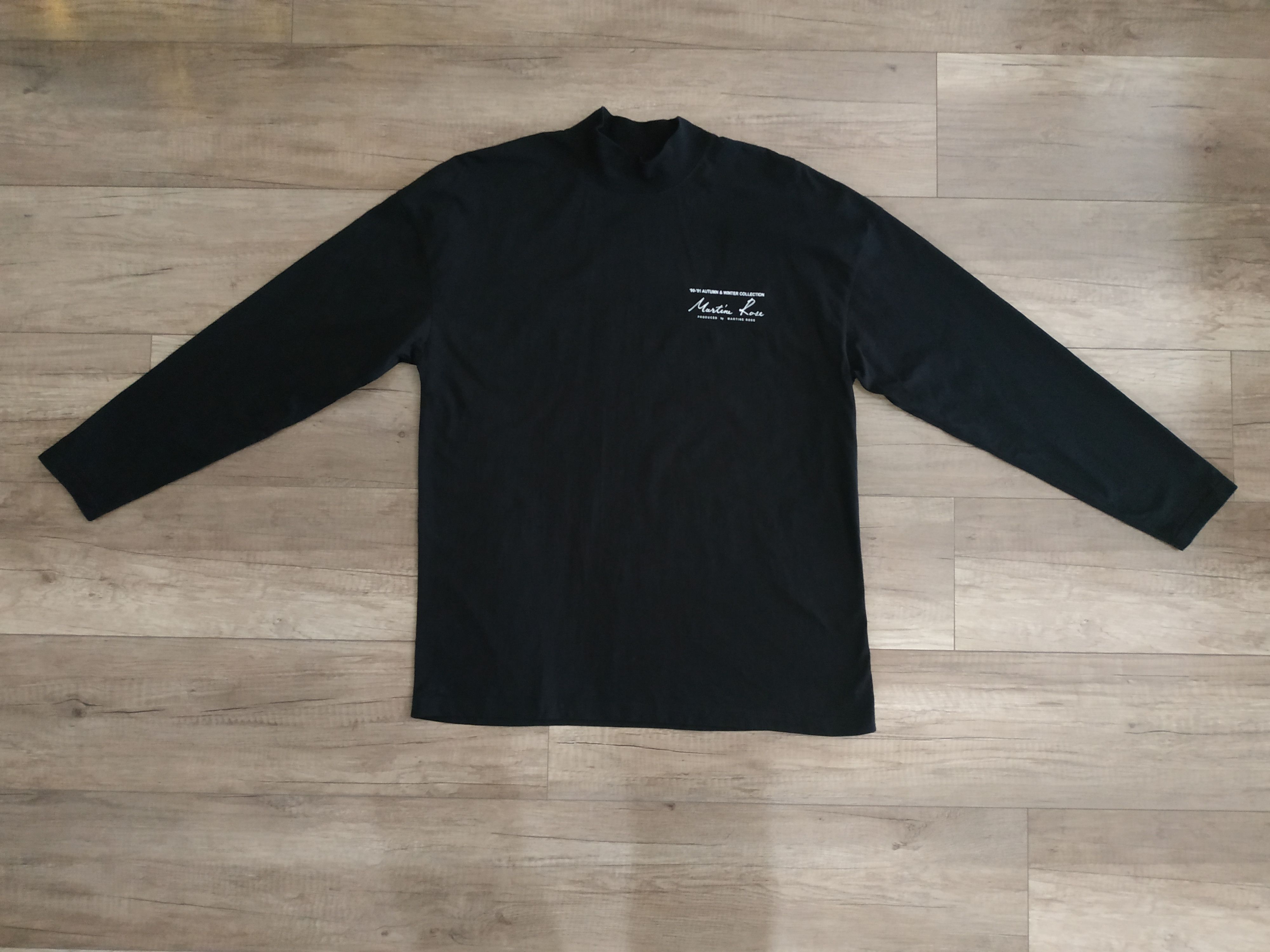 Martine Rose Martine Rose Mock Neck Men's Longsleeve-T-shirt, s. MEDIUM Size US M / EU 48-50 / 2 - 3 Thumbnail