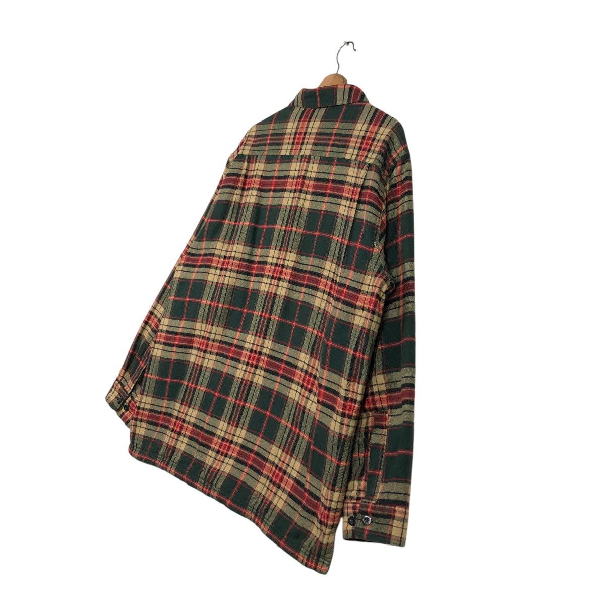 Japanese Brand 🔥VINTAGE FLANNEL SHIRT JACKET L.L.BEAN CHORE TARTAN DESIGN Size US L / EU 52-54 / 3 - 12 Thumbnail