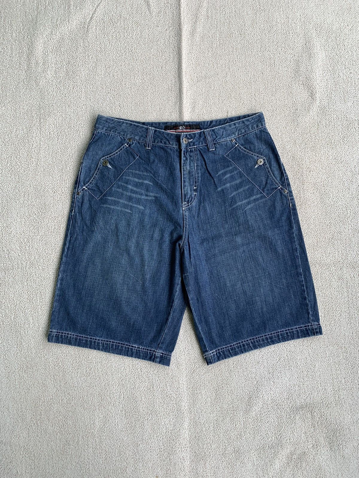 Vintage vtg 00s majah flavah baggy short pants Size US 36 / EU 52 - 2 Thumbnail