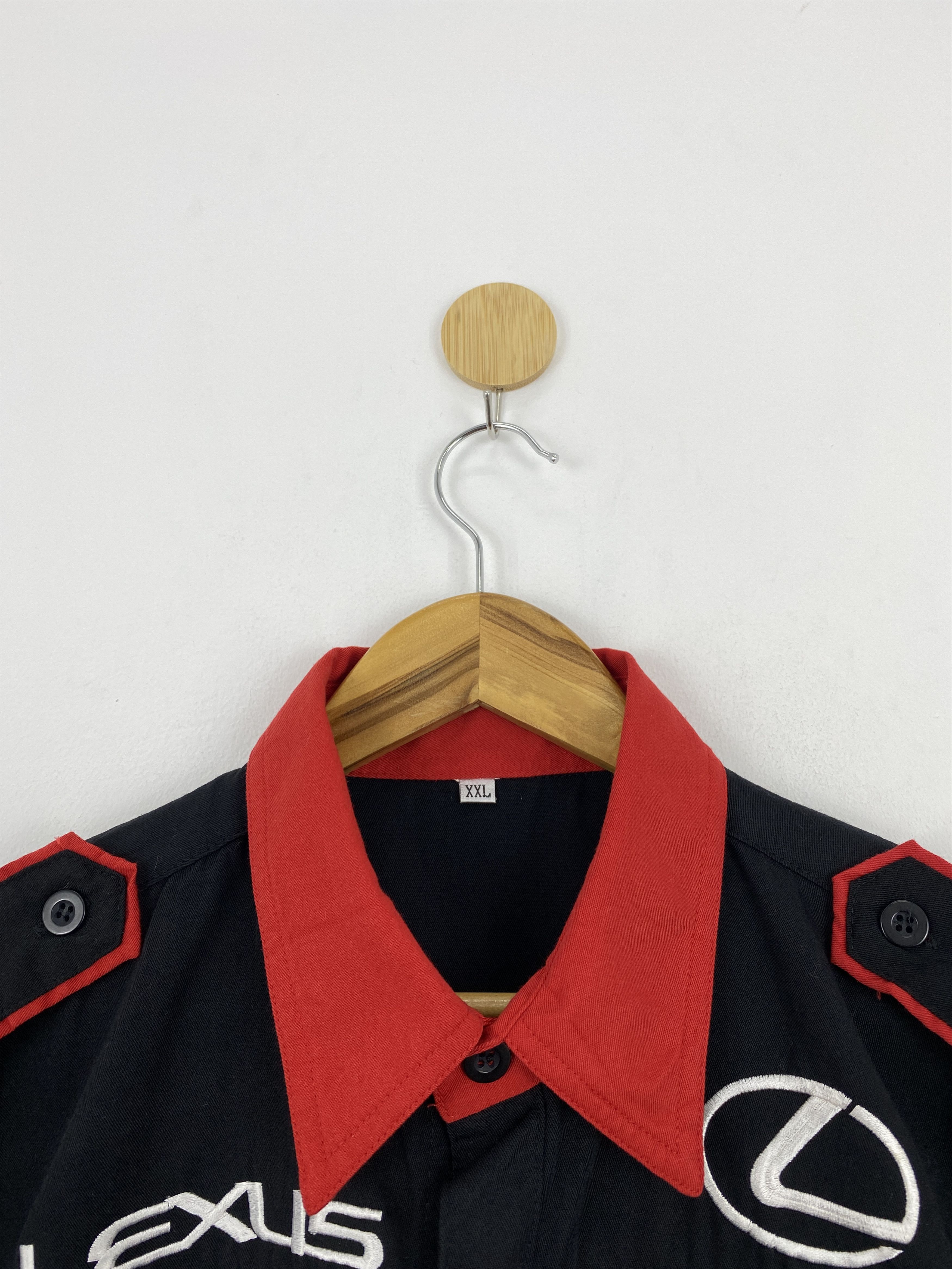 Japanese Brand × Vintage Vintage Japanese Brand Lexus Button Up Workers Jacket J1779 Size US XXL / EU 58 / 5 - 10 Thumbnail