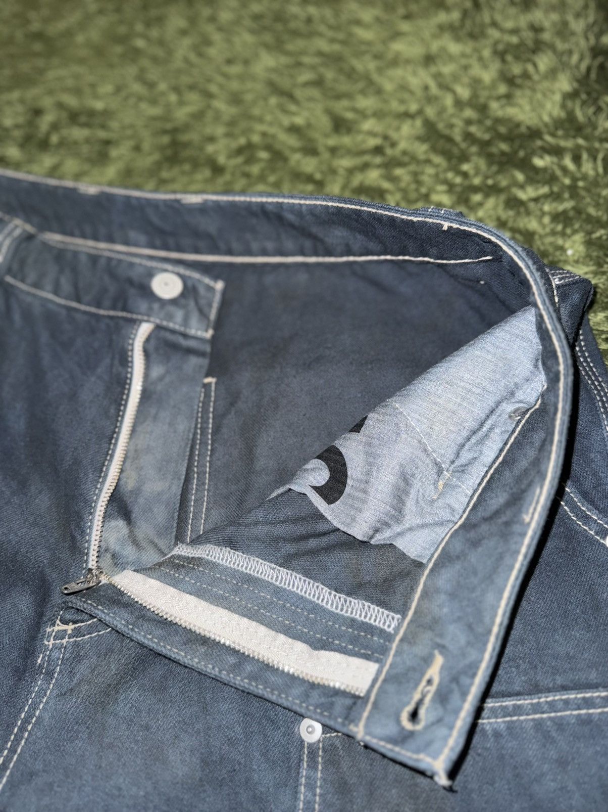 Penfield [XL] Penfield Hand-Dyed Loose Fit Double Knee Work Pants Size US 34 / EU 50 - 3 Thumbnail