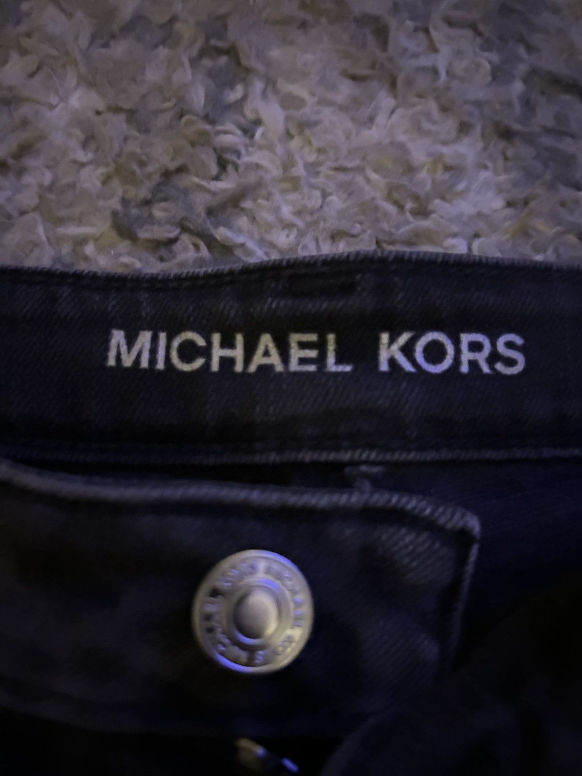 Michael Kors Michael Kora leopard print denim Size US 34 / EU 50 - 2 Thumbnail
