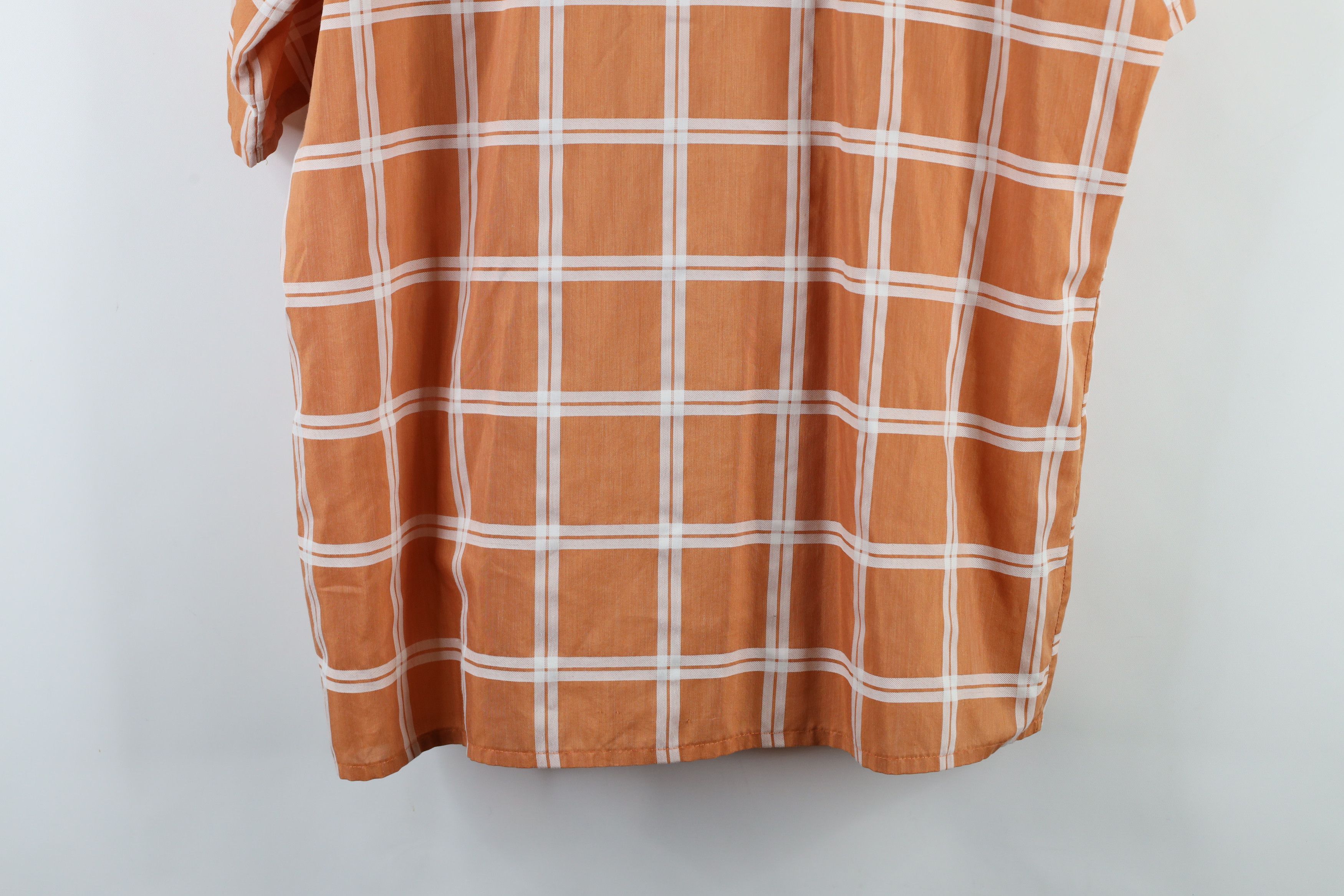 Vintage Vintage 50s 60s Streetwear Short Sleeve Collared Shirt Size US L / EU 52-54 / 3 - 14 Thumbnail