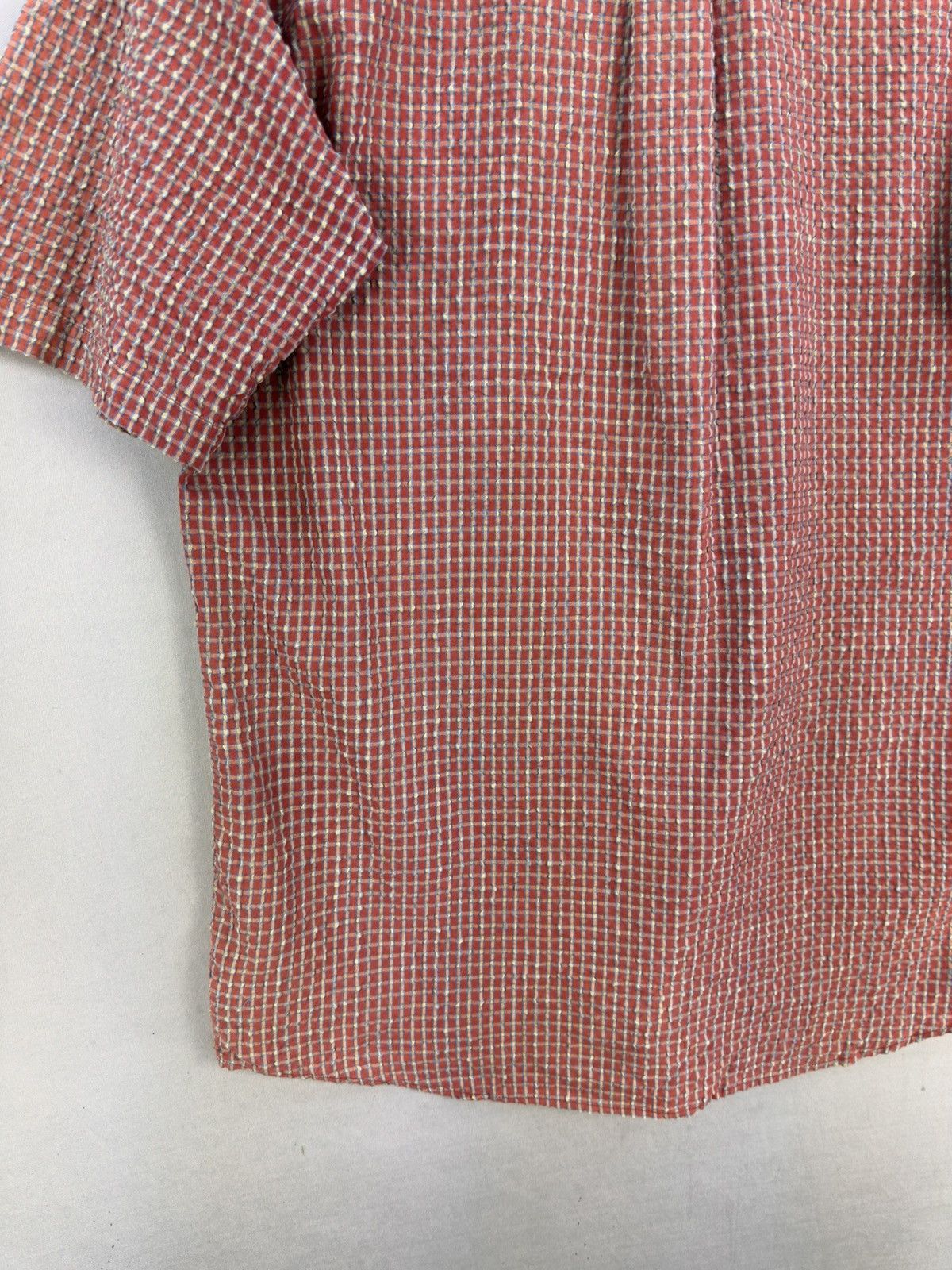 Kangol Kangol England Mini Check Flannel Shirt Short Sleeve Size US L / EU 52-54 / 3 - 6 Thumbnail