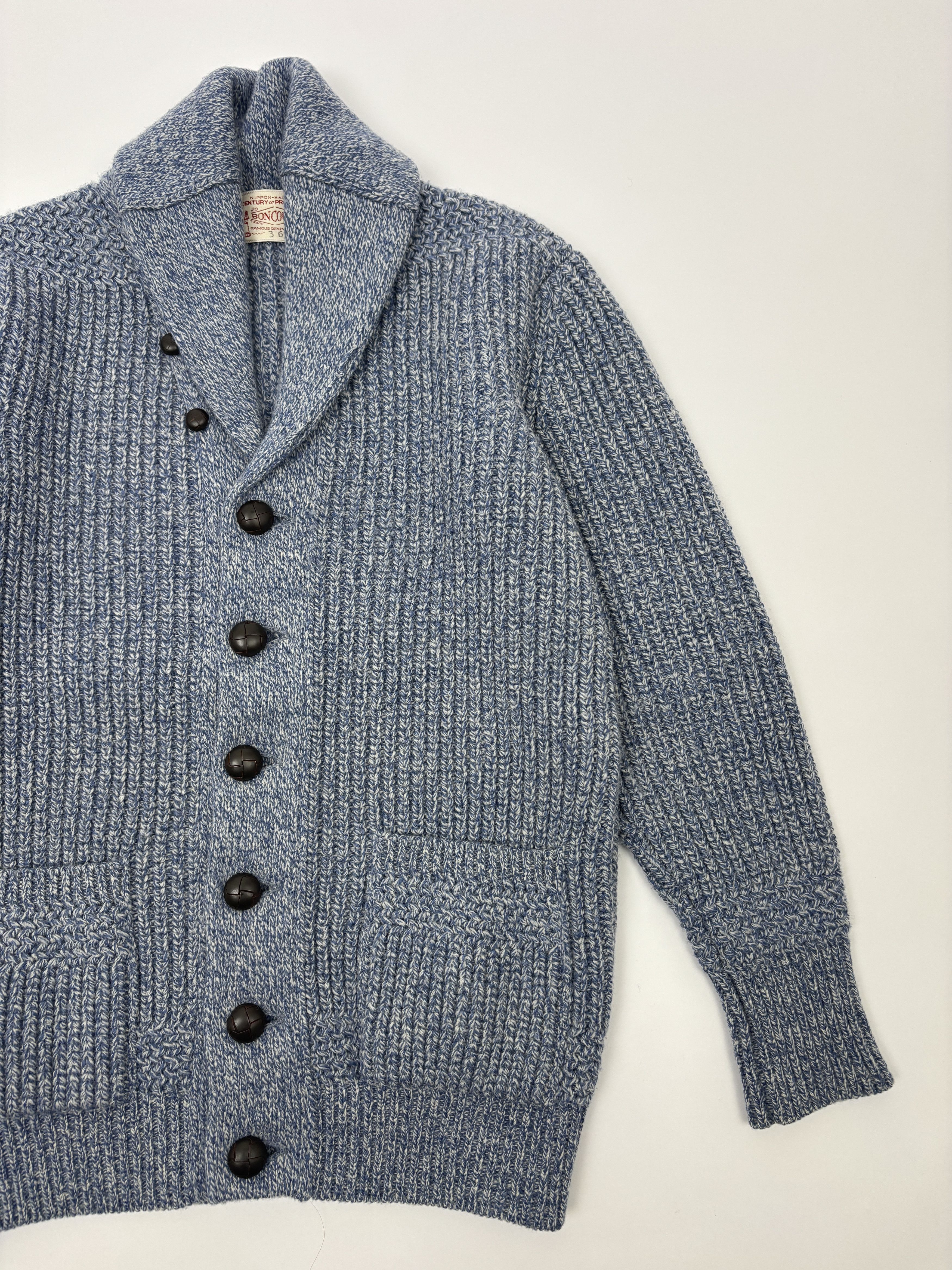 BONCOURA Boncoura Heavy Knit Cardigan Size US S / EU 44-46 / 1 - 1 Thumbnail