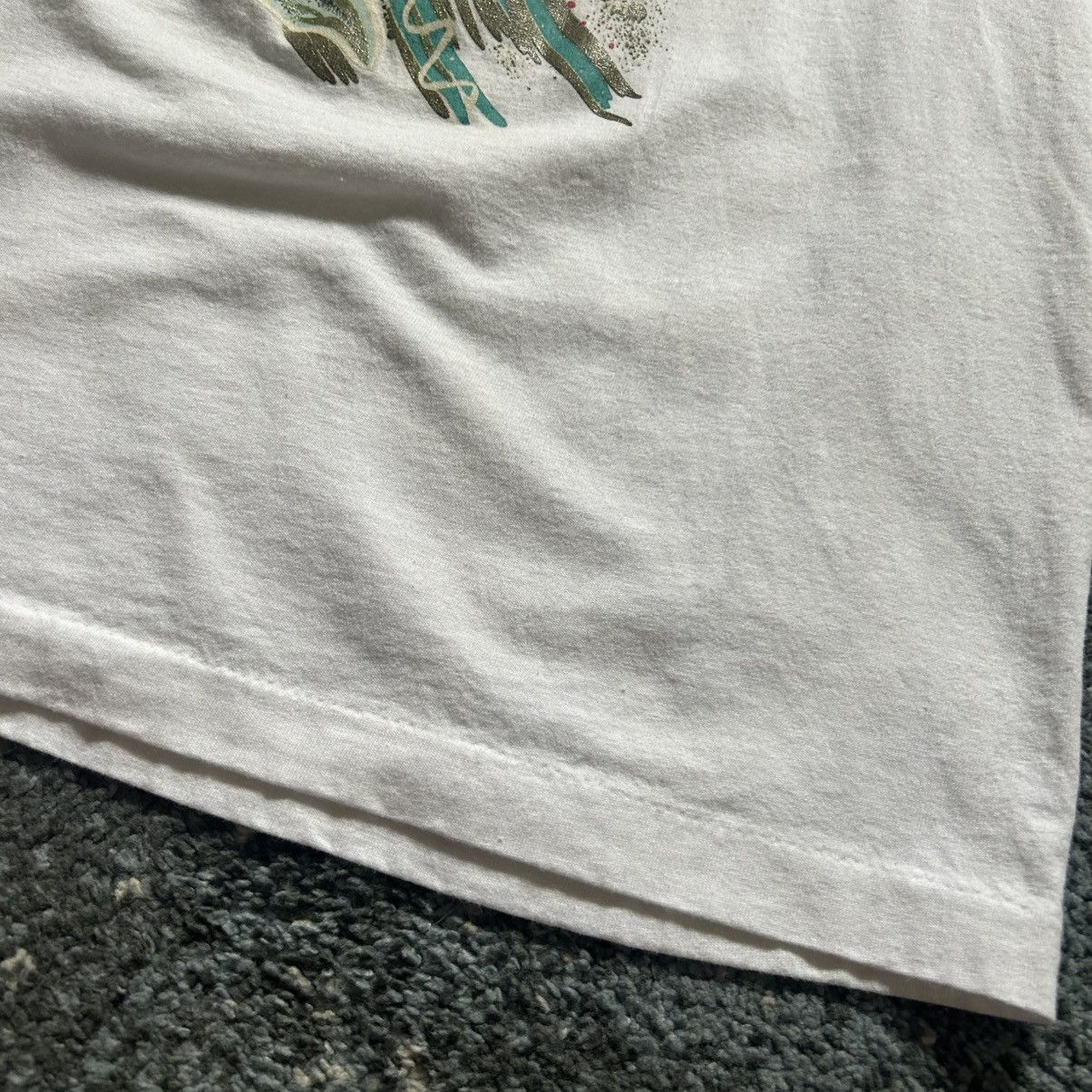 Vintage 90s WORLDS OF FUN K.C. U.S.A. MEMPHiS DESiGN NEON DOLPHiN Size US XL / EU 56 / 4 - 5 Thumbnail