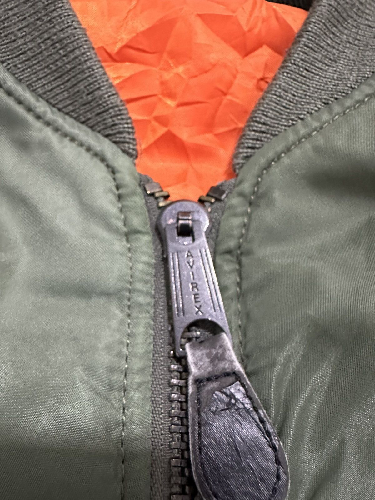 Avirex Vintage 90’s AVIREX MA-1 Bomber Jacket Flight Jacket Size US L / EU 52-54 / 3 - 6 Thumbnail