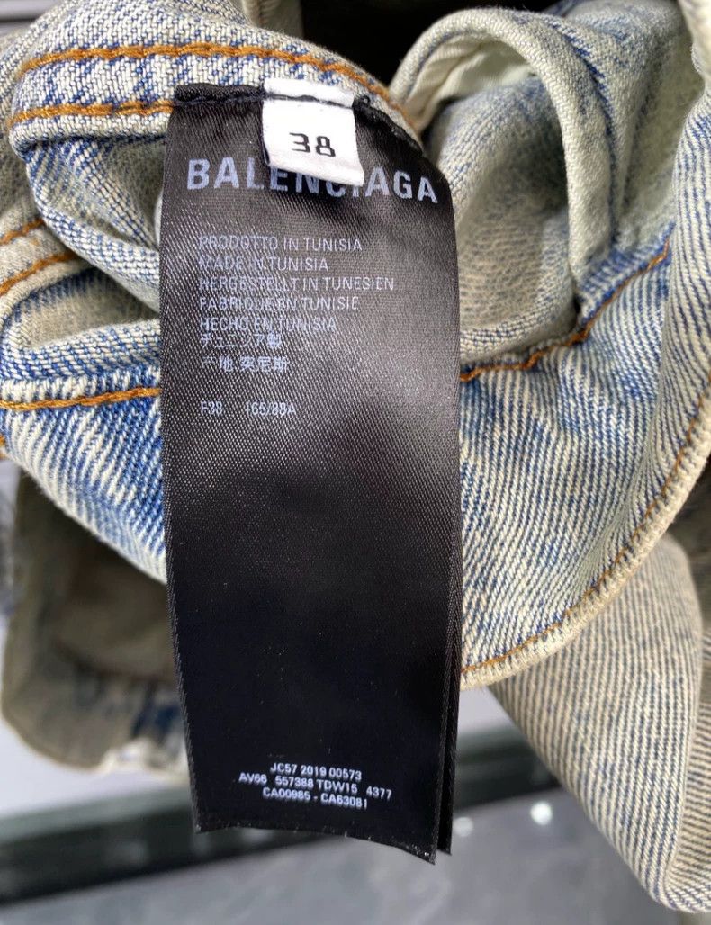 Balenciaga Balenciaga size 38 Denim jacket + coat Size US XS / EU 42 / 0 - 4 Thumbnail