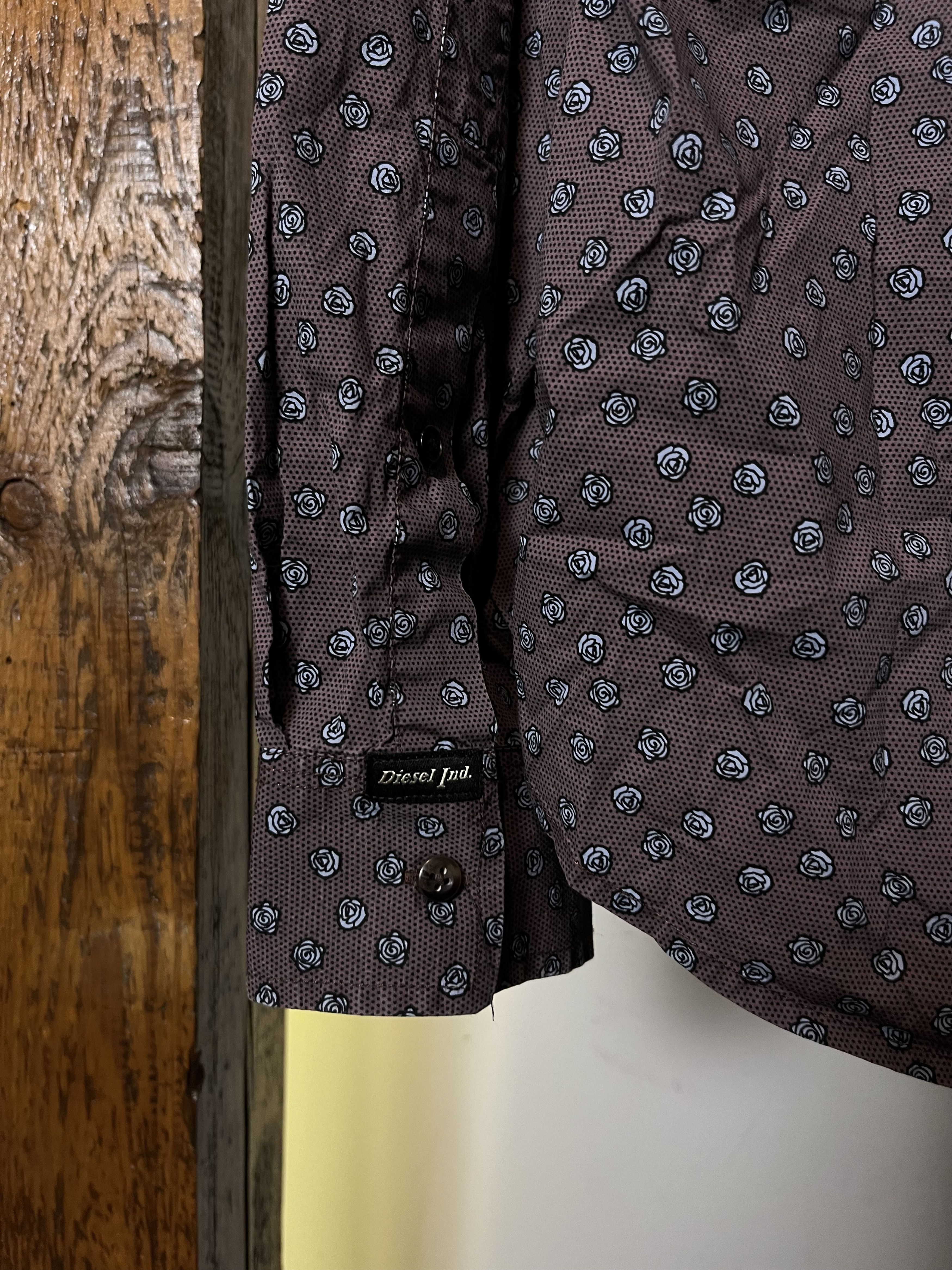 Diesel × Vintage Diesel Fullprint Shirt Size US L / EU 52-54 / 3 - 5 Thumbnail