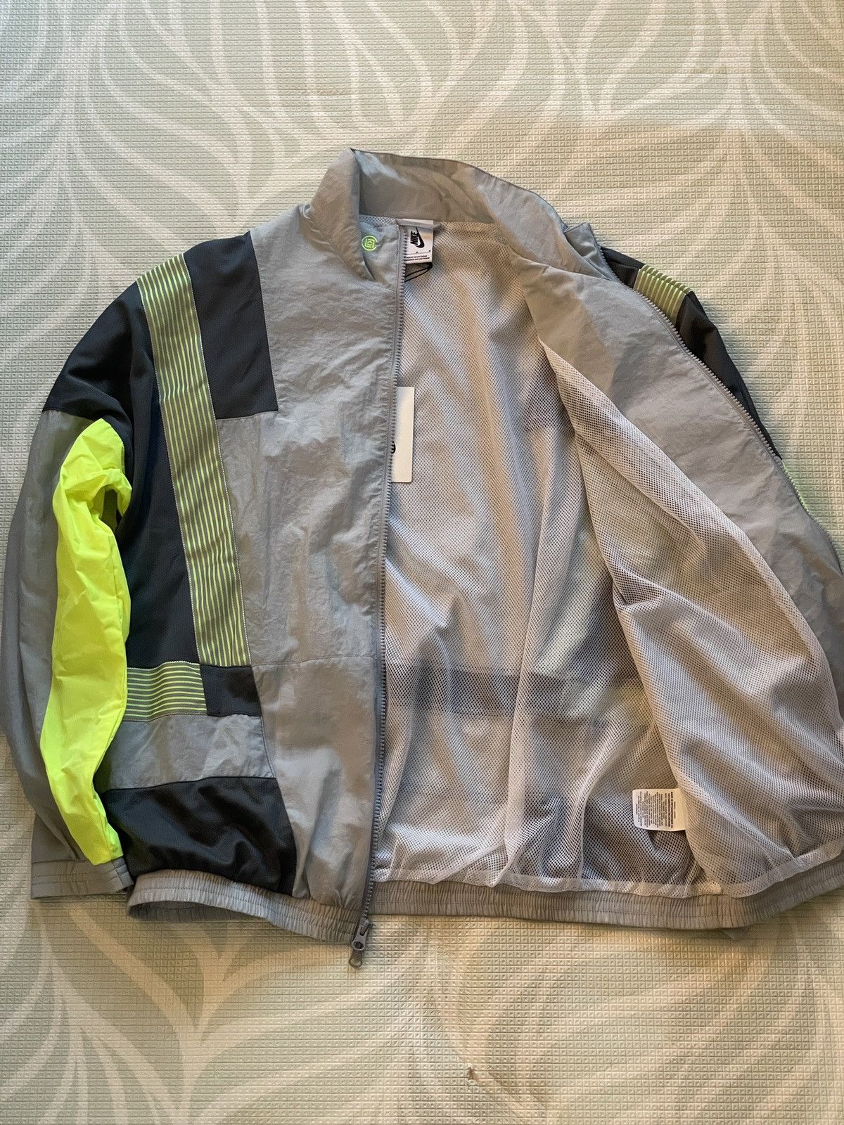CLOT × Nike Nike Lab x CLOT Track 'Wolf Grey Dark Grey Volt Size US M / EU 48-50 / 2 - 8 Thumbnail