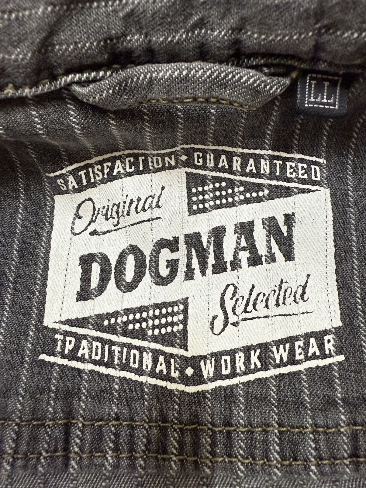 Japanese Brand Dogman Workwear Hickory Stripe Denim Jacket Size US S / EU 44-46 / 1 - 9 Thumbnail
