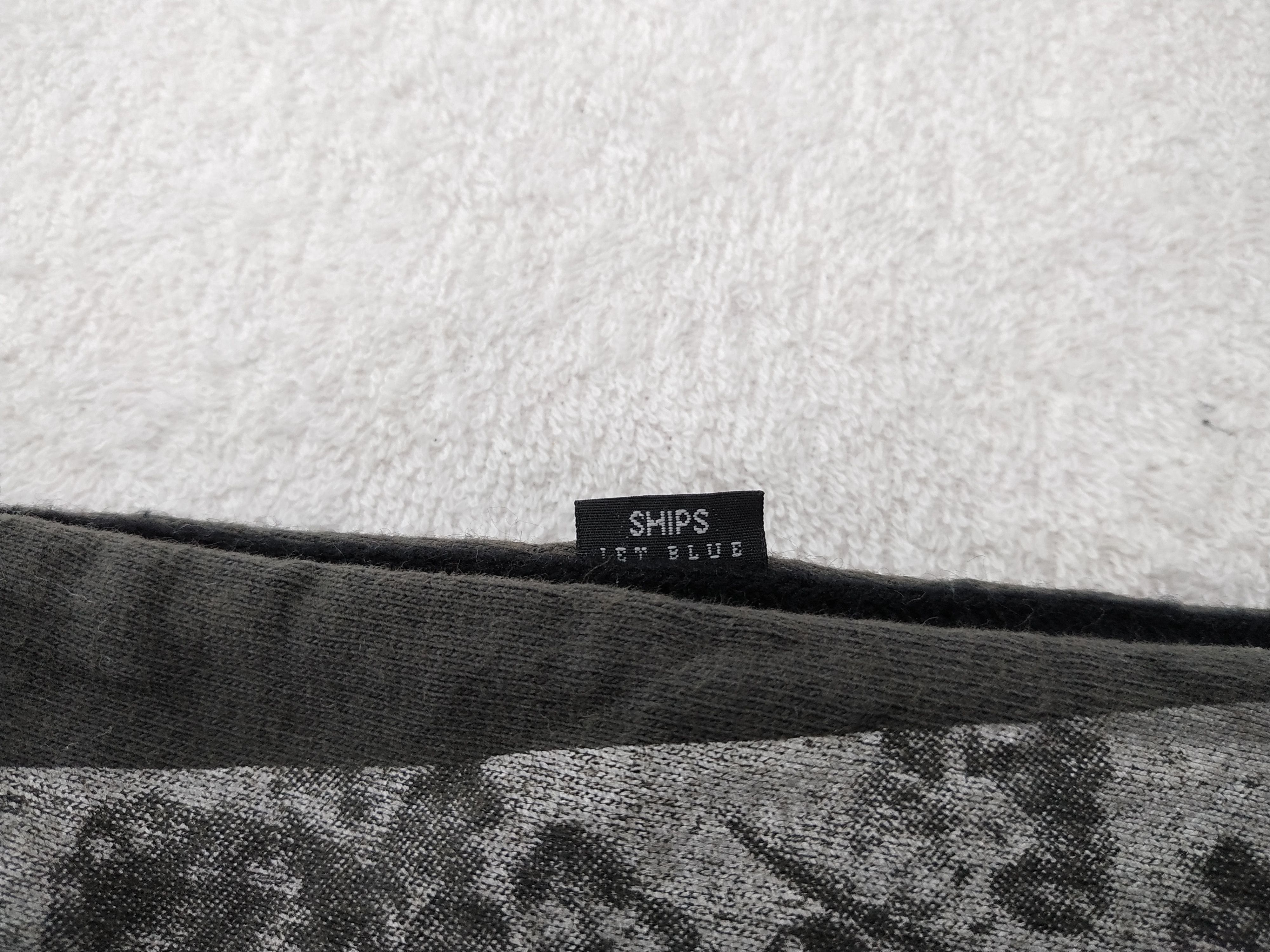 Ships Jet Blue Vintage Ships Jet Blue Scarf/Muffler/Neckwear MF045 Size ONE SIZE - 5 Thumbnail