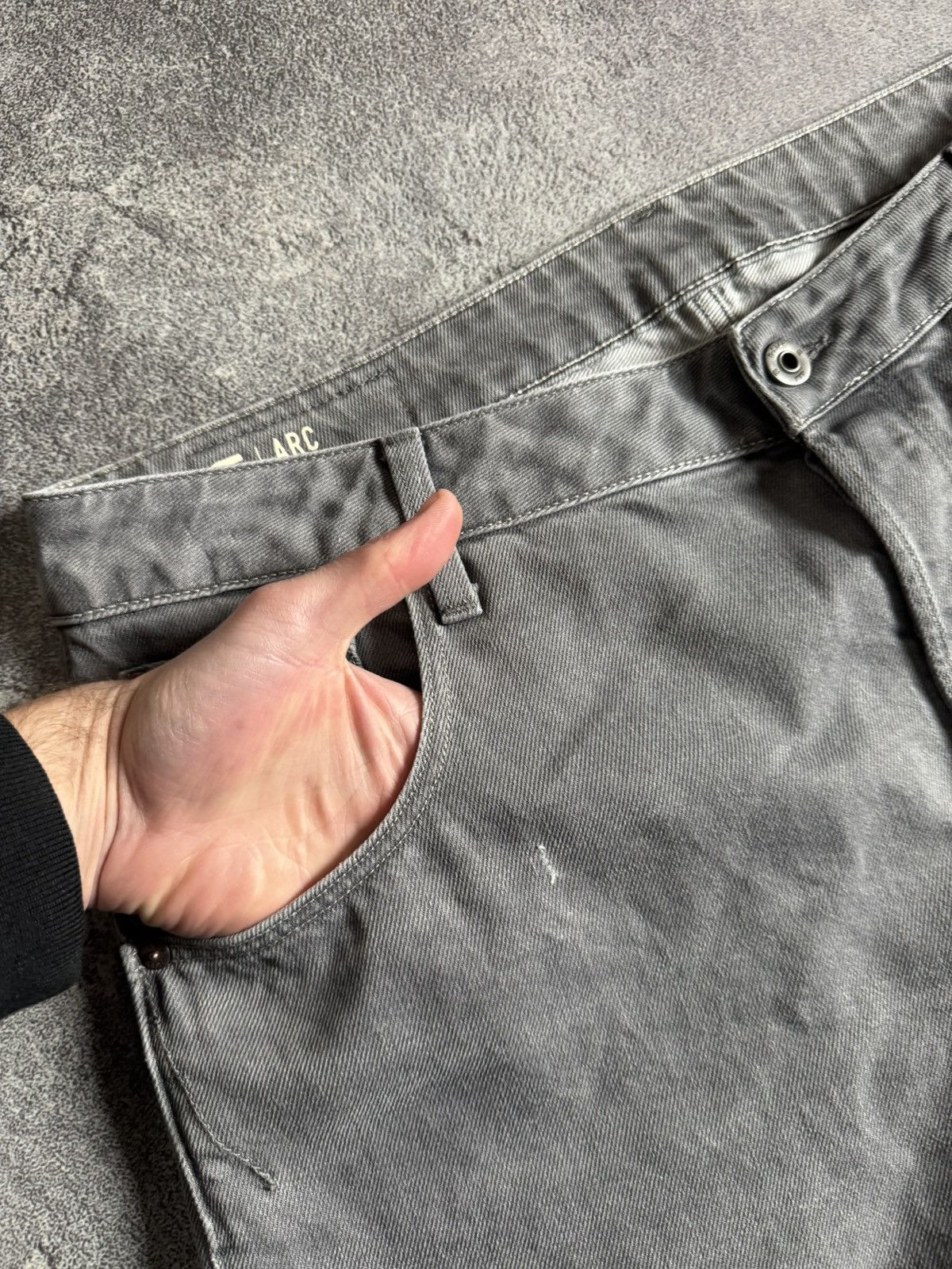 G-Star G star raw 36/34 ARC 3D SLIM denim pants jeans trousers Y2K Size US 36 / EU 52 - 10 Thumbnail