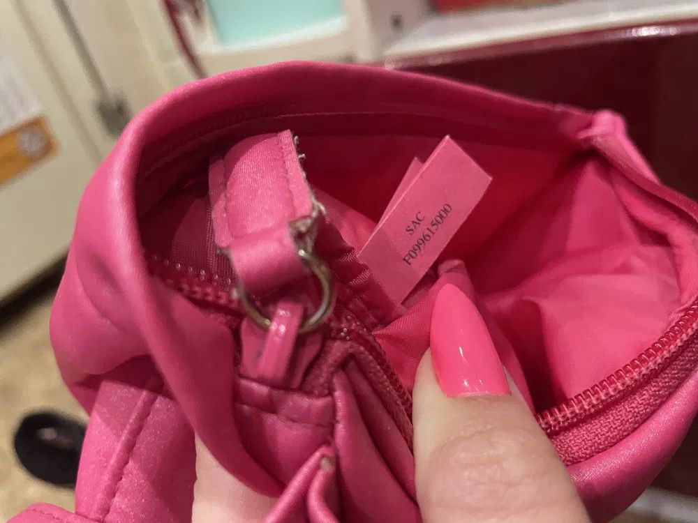 Dior Vintage Christian Dior Parfums Saddle Bag Sling Sparkle Pink Size ONE SIZE - 6 Thumbnail