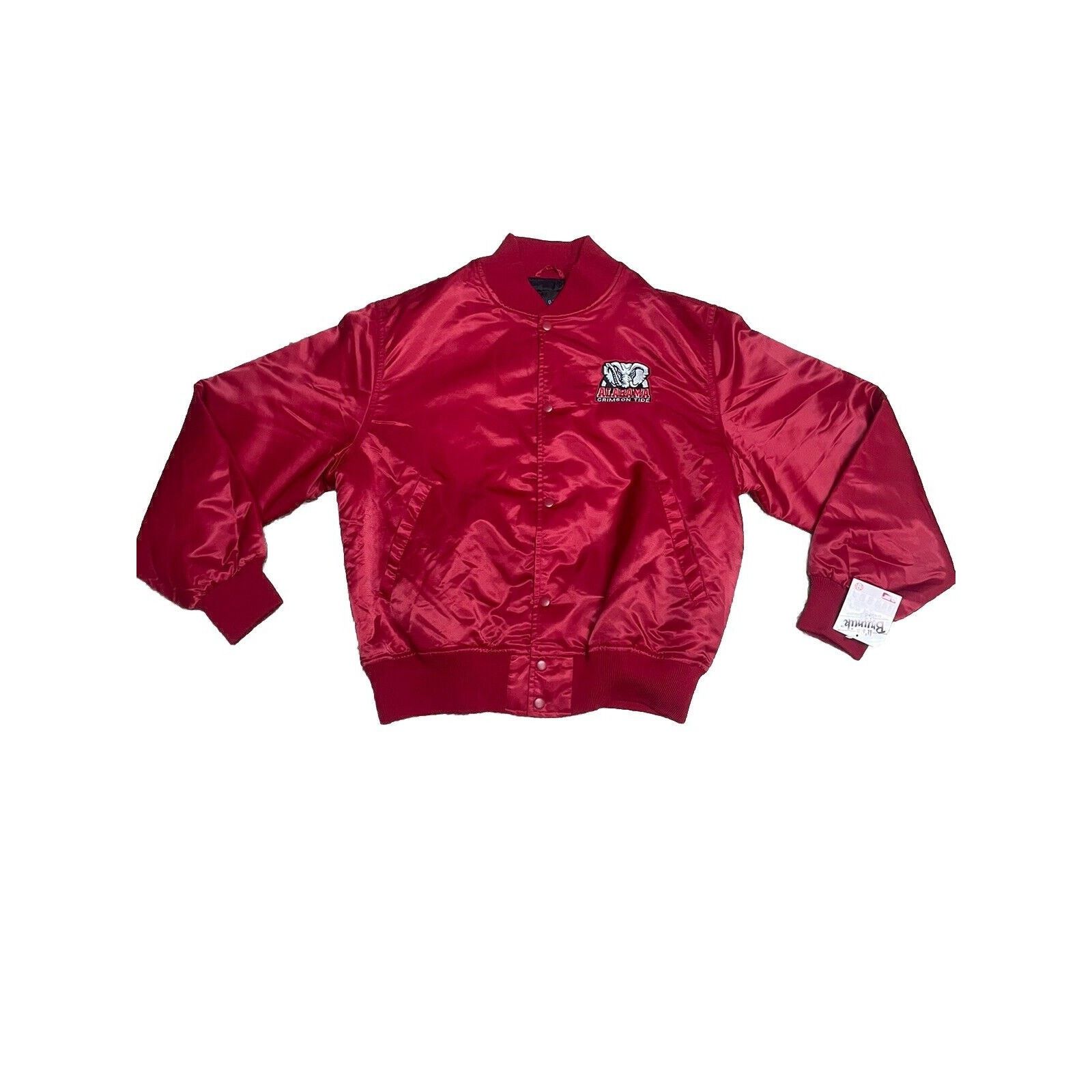 Vintage VTG University of Alabama Satin Stadium Jacket Size M. *NWT* Size US M / EU 48-50 / 2 - 1 Thumbnail