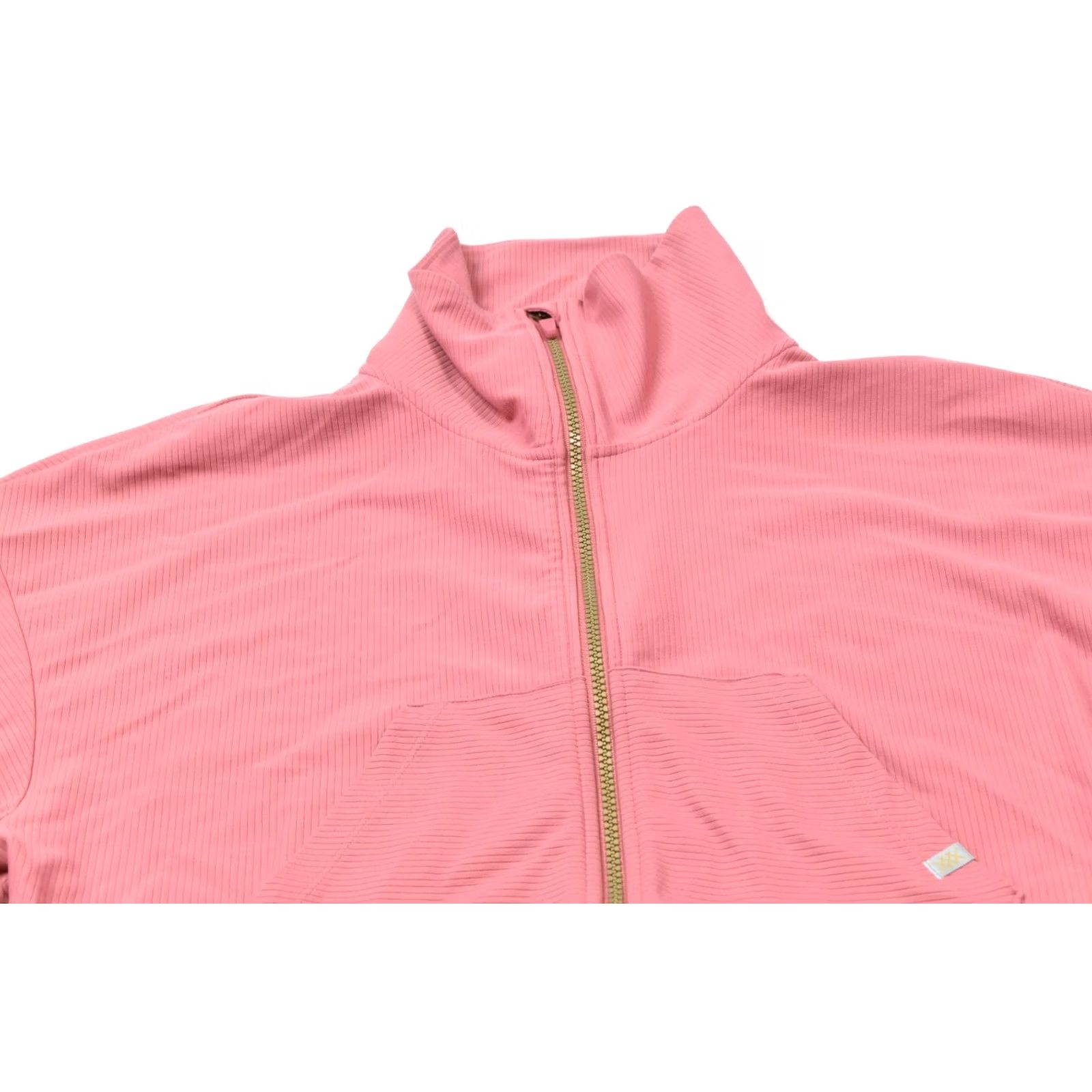 Rhone Rhone Ripple Full Zip Womens Medium Hibiscus Blush Long Sleeve Stretch Active Size M / US 6-8 / IT 42-44 - 3 Thumbnail