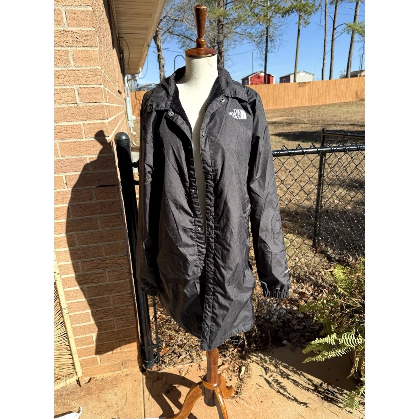 The North Face VINTAGE? The North Face Telegraphic Coaches Jacket Unisex M Black Windbreaker Fleece Lined Men Women Size US M / EU 48-50 / 2 - 7 Thumbnail