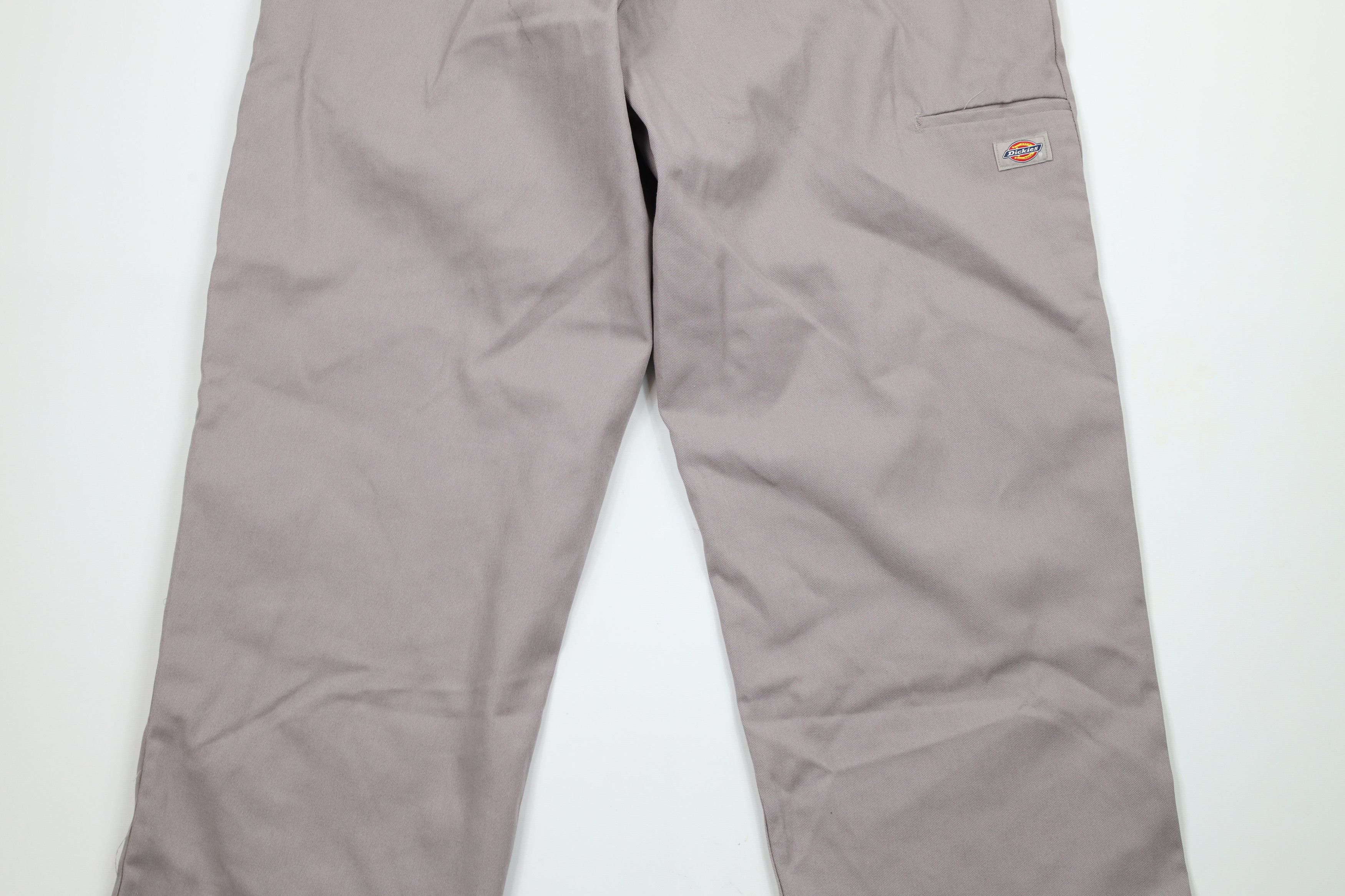 Dickies × Vintage Vintage Y2K Dickies Double Knee Loose Wide Leg Pants Gray Size US 40 / EU 56 - 10 Thumbnail